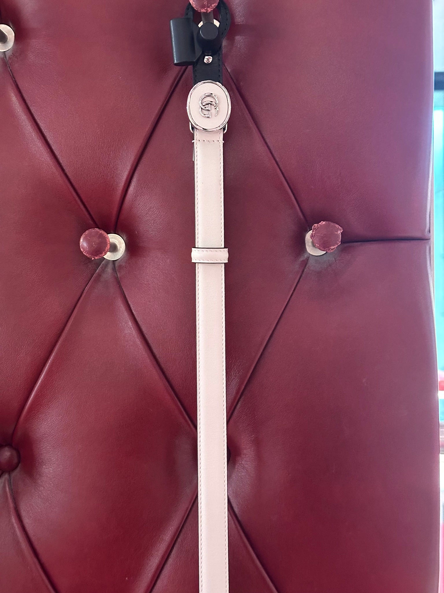 Gucci W.Belt W.20 Plutone Calf Mystic WhiteGucci