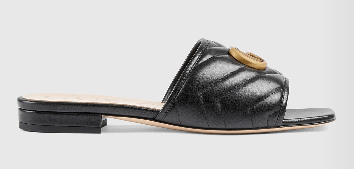 GUCCI Women's slide with Double GGucci