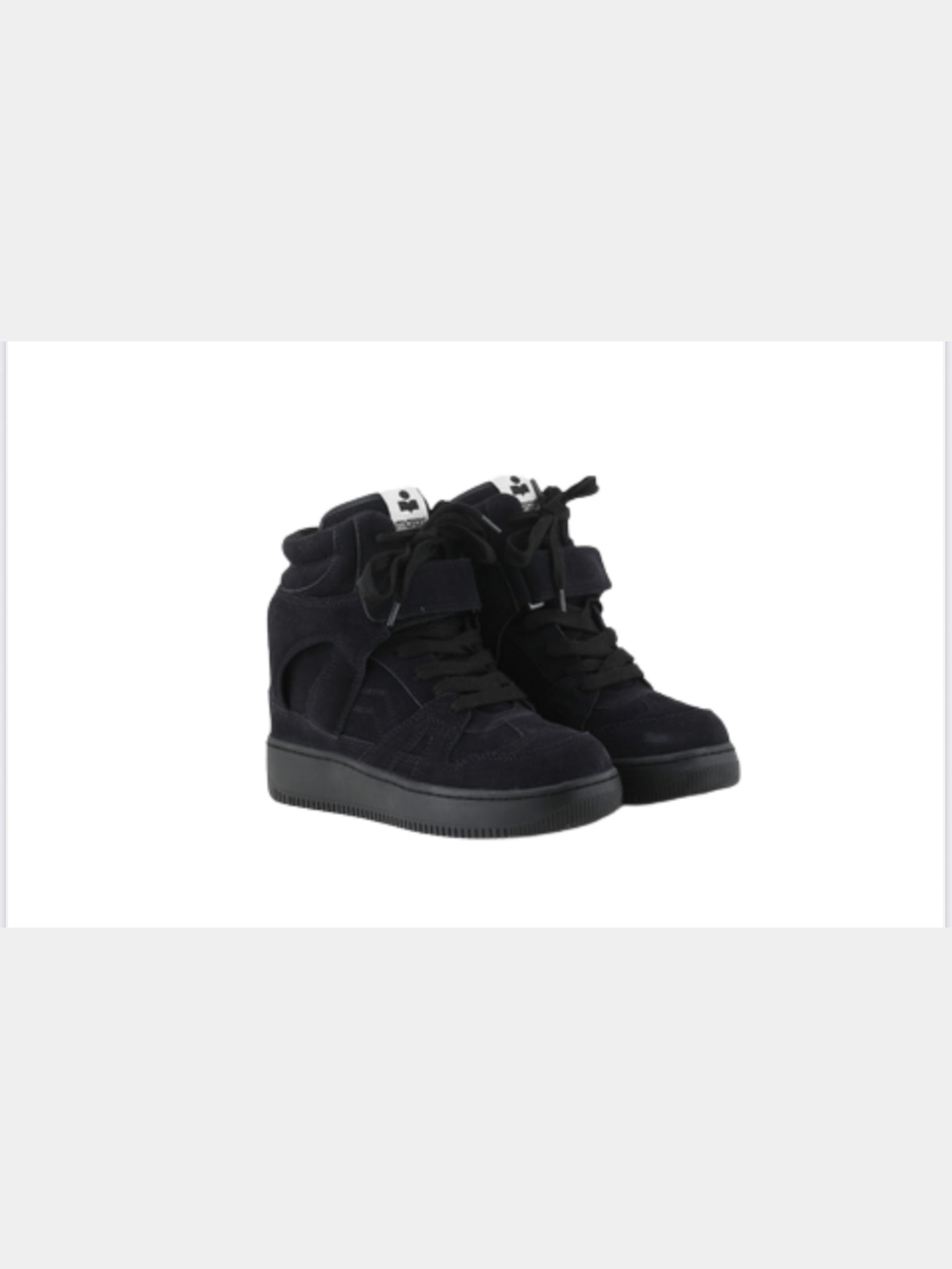 Isabel Marant Czarne Trampki Damskie EllynIsabel Marant