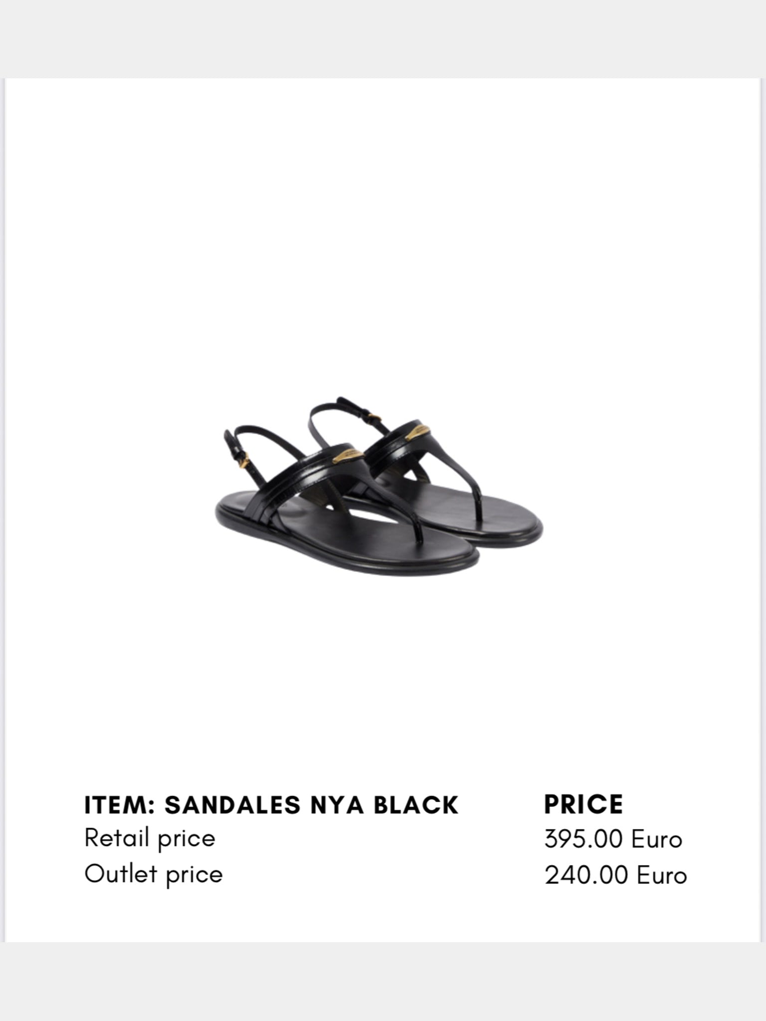 Isabel Marant Sandały damskie czarne Sandales Nya BlackIsabel Marant