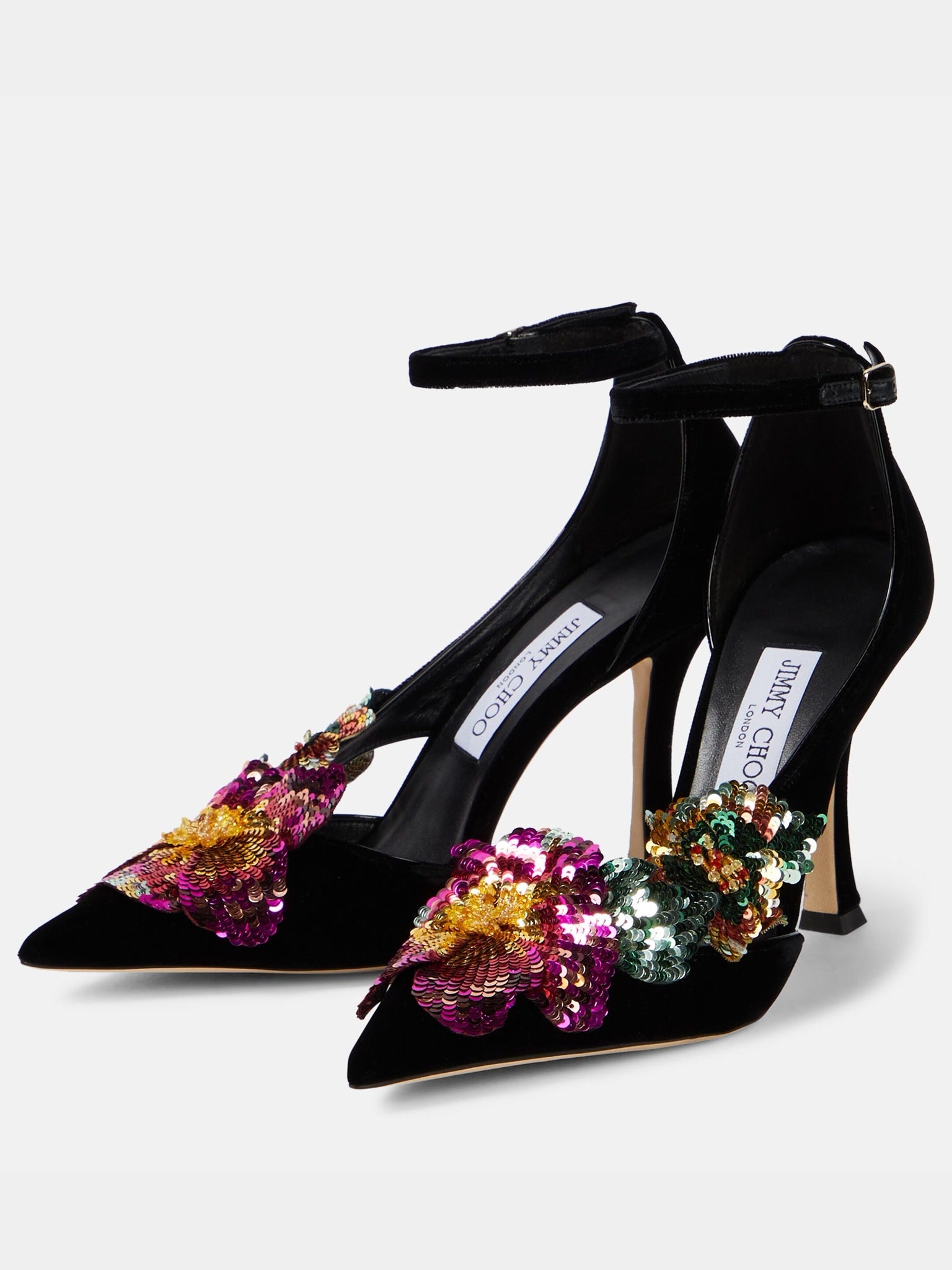 Jimmy Choo Azara 100mm Floral - embellished PumpsJimmy Choo