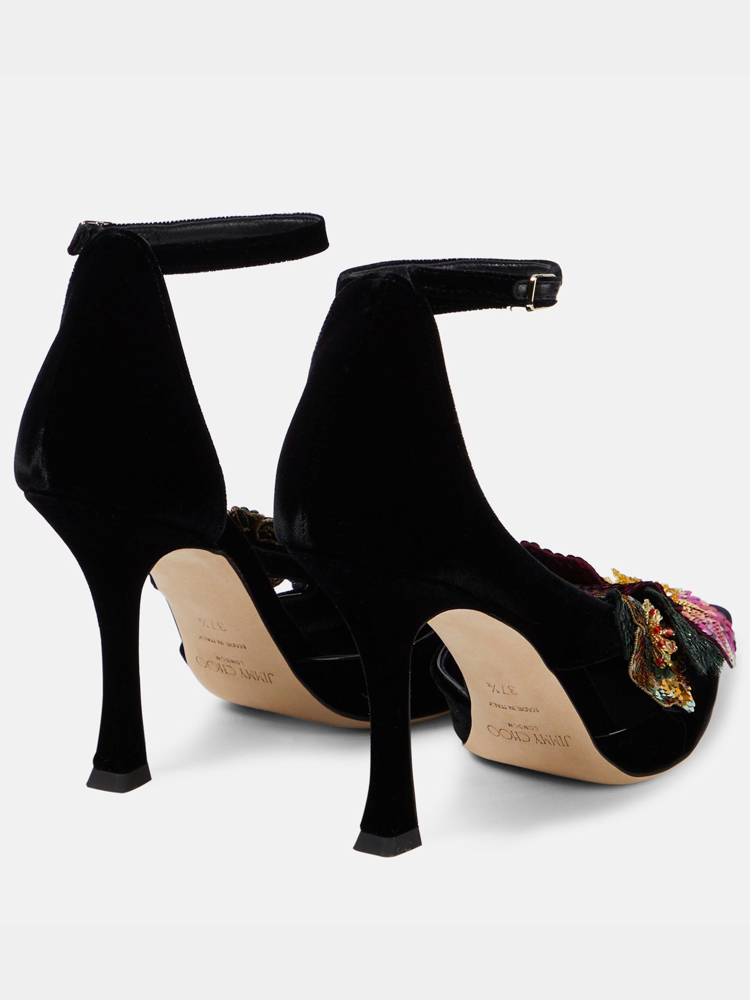 Jimmy Choo Azara 100mm Floral - embellished PumpsJimmy Choo