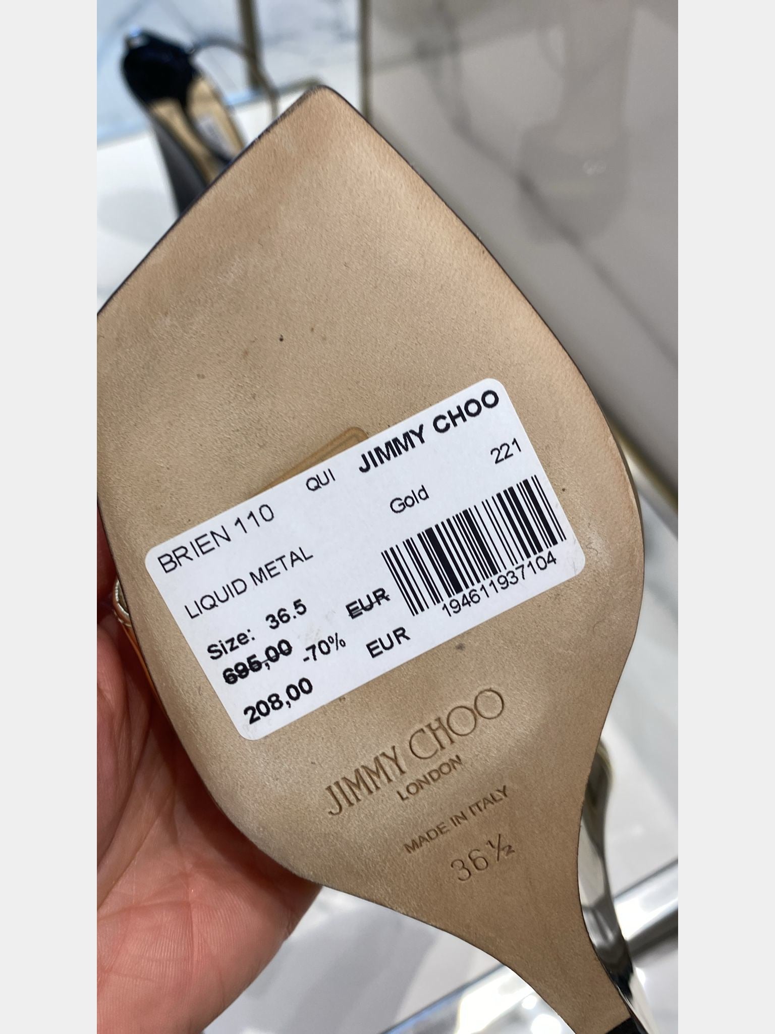 JIMMY CHOO Liquid MetalJIMMY CHOO