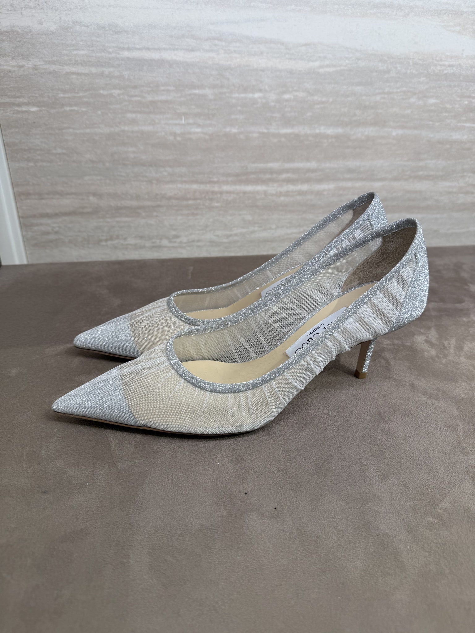Jimmy Choo Love 65 Fine Glitter PumpJimmy Choo