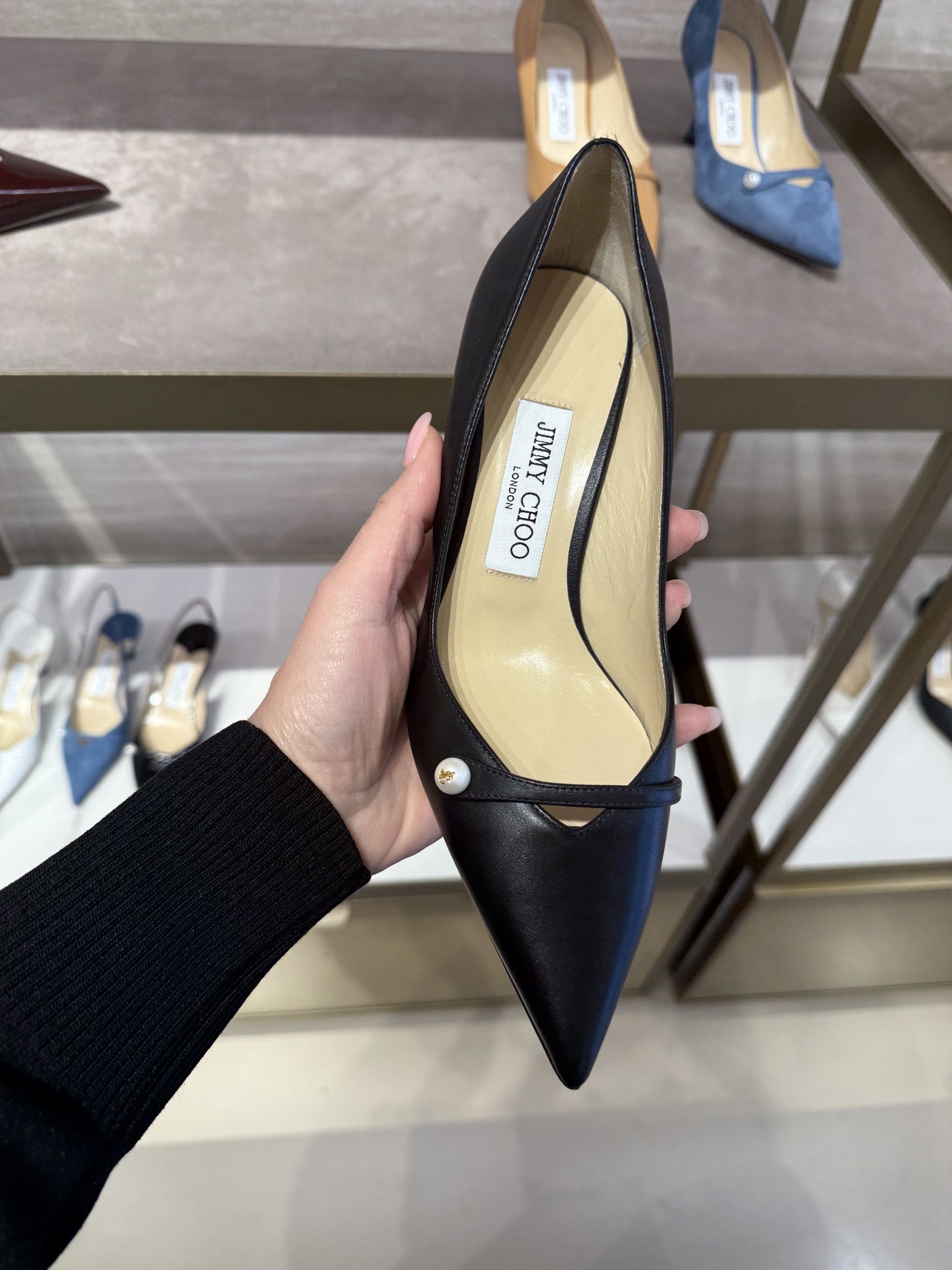 Jimmy Choo Rosalia 65 Black PumpsJimmy Choo