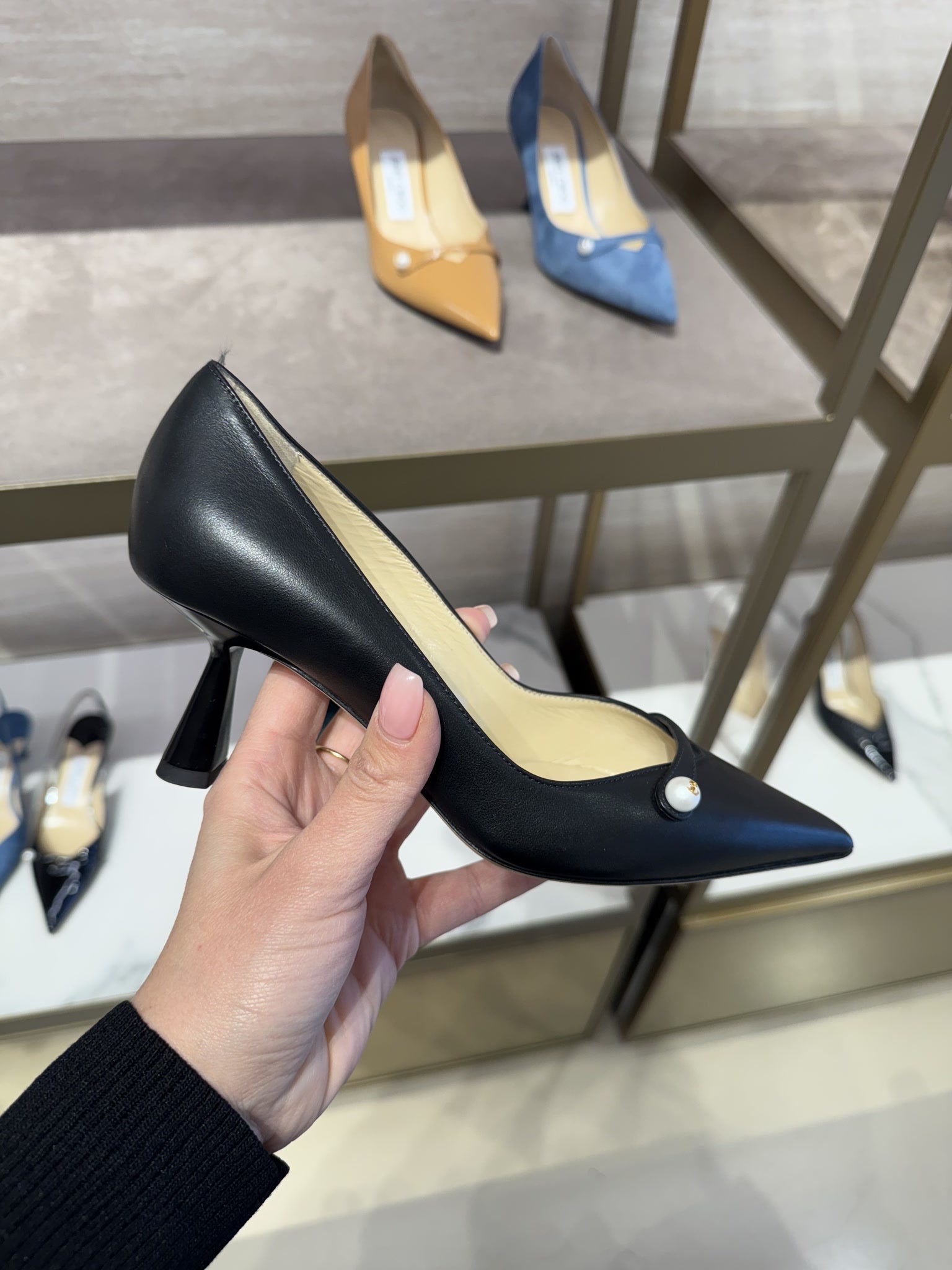 Jimmy Choo Rosalia 65 Black PumpsJimmy Choo