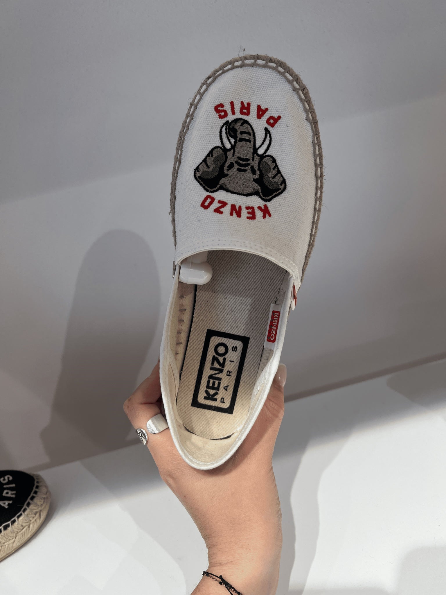 KENZO Białe Damskie SneakersyKenzo