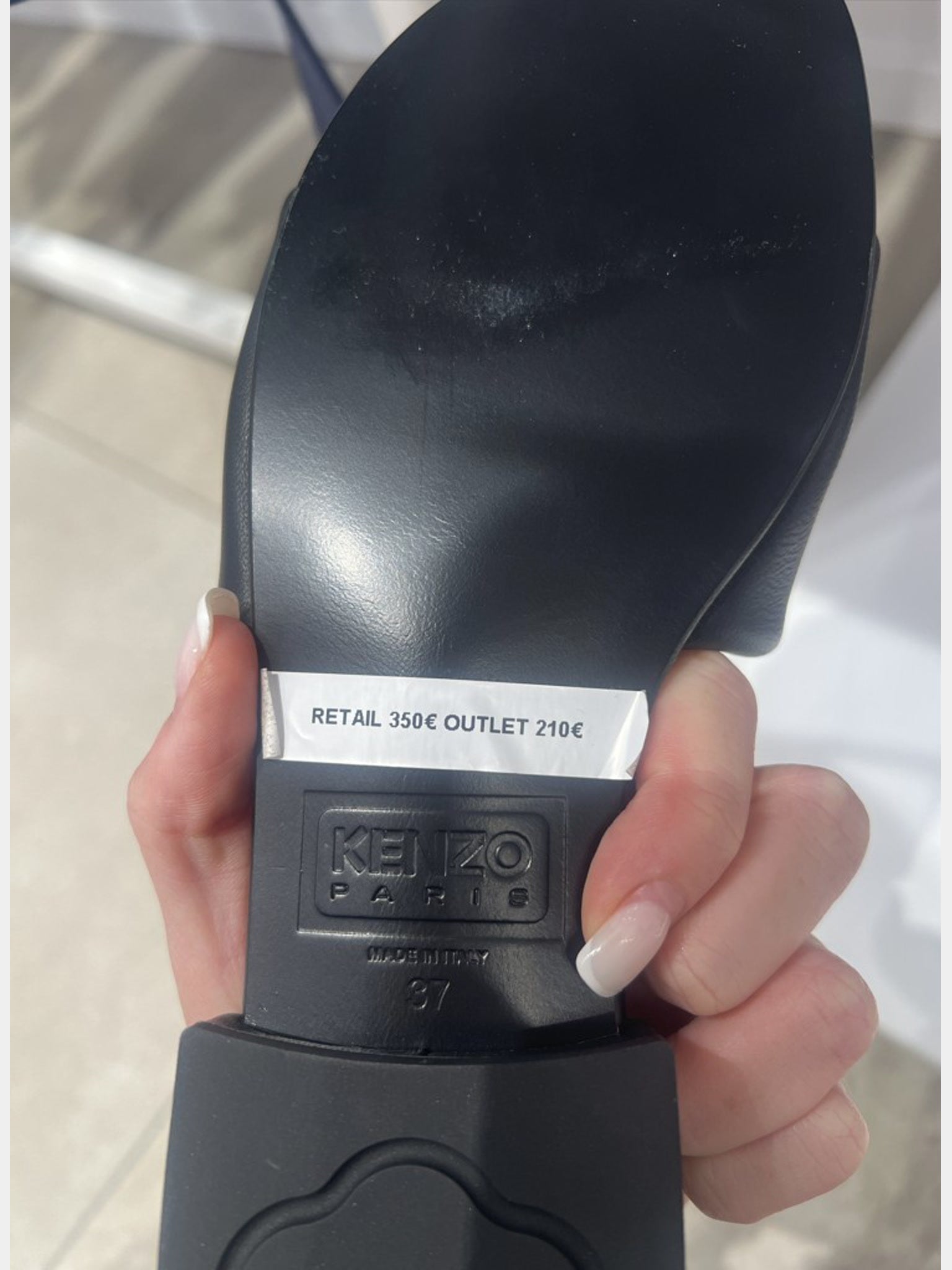 KENZO Damskie Buty CzarneKenzo