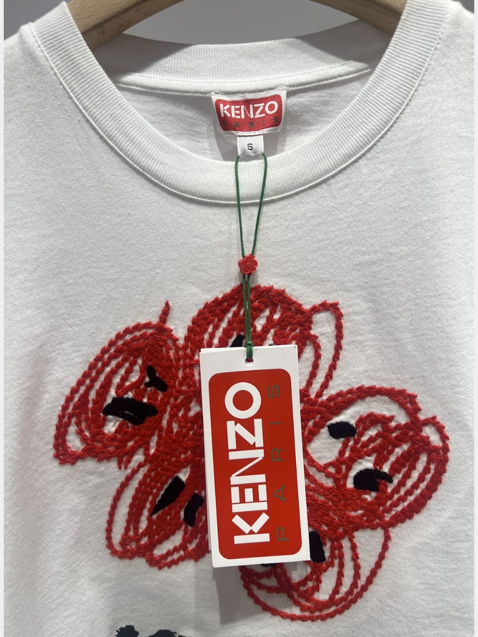 KENZO T-Shirt Damskie Czerwony SKenzo