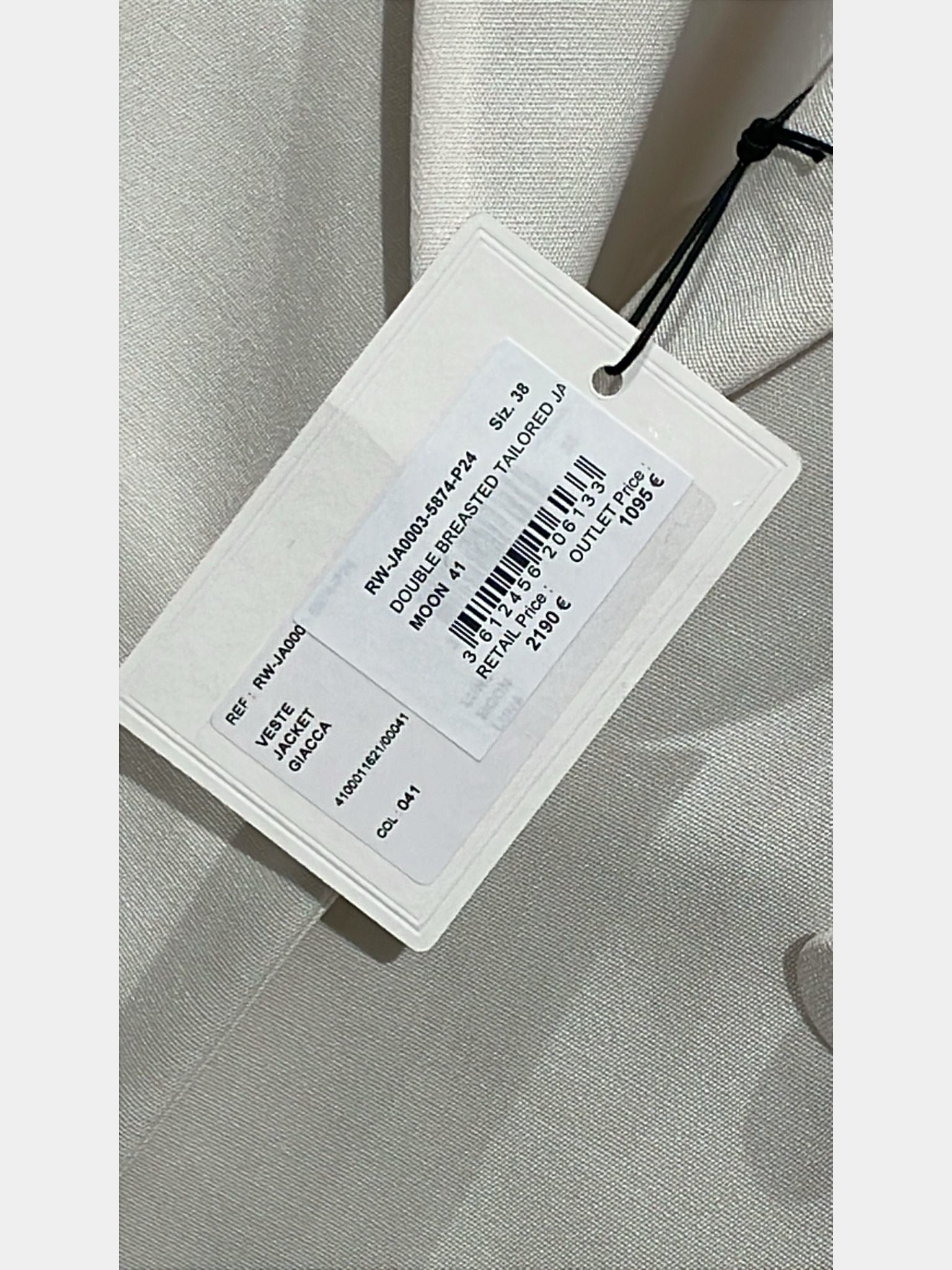 Lanvin Double Breasted Tailored JacketLanvin