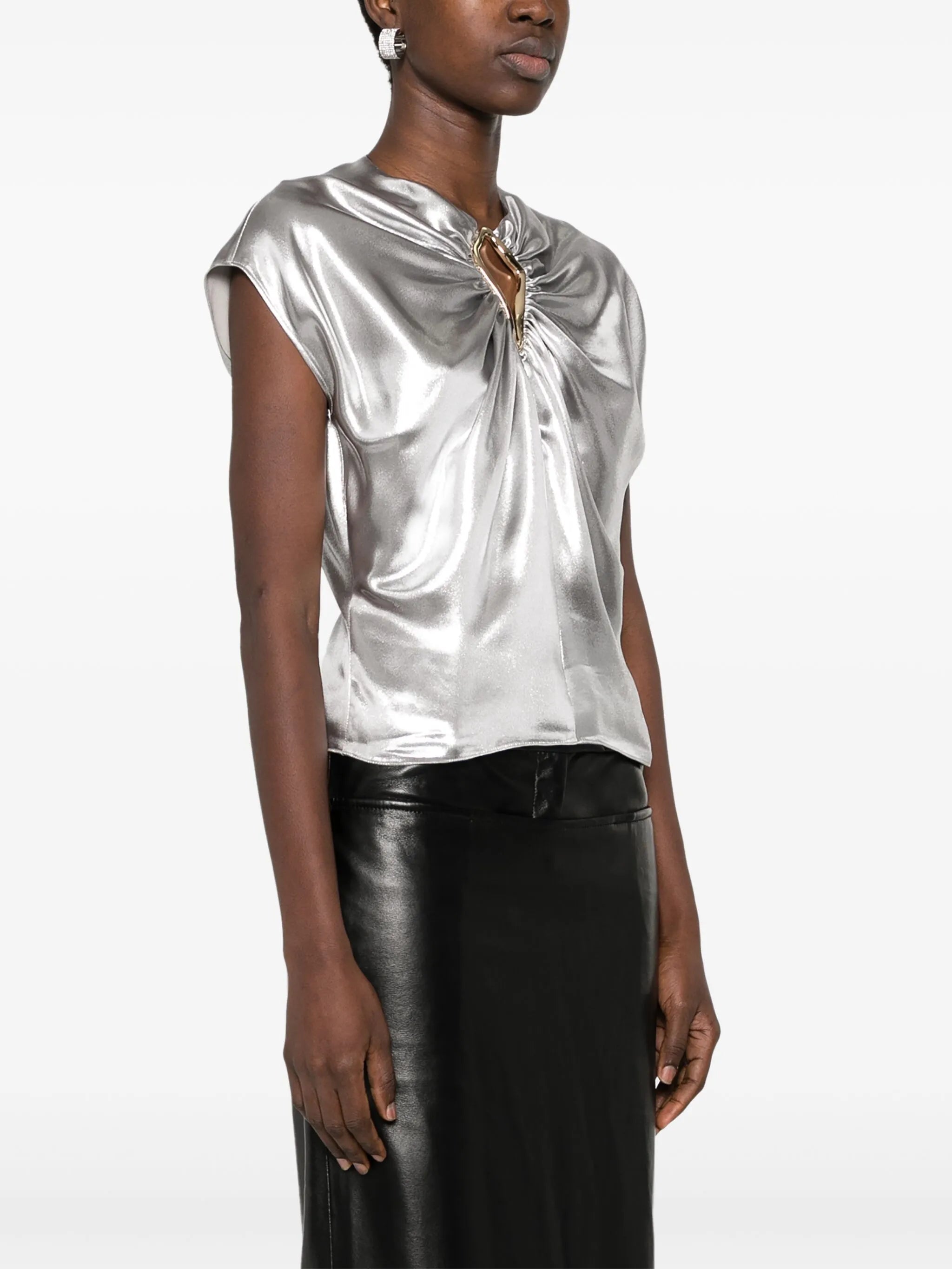 Lanvin Draped Summer TopLanvin