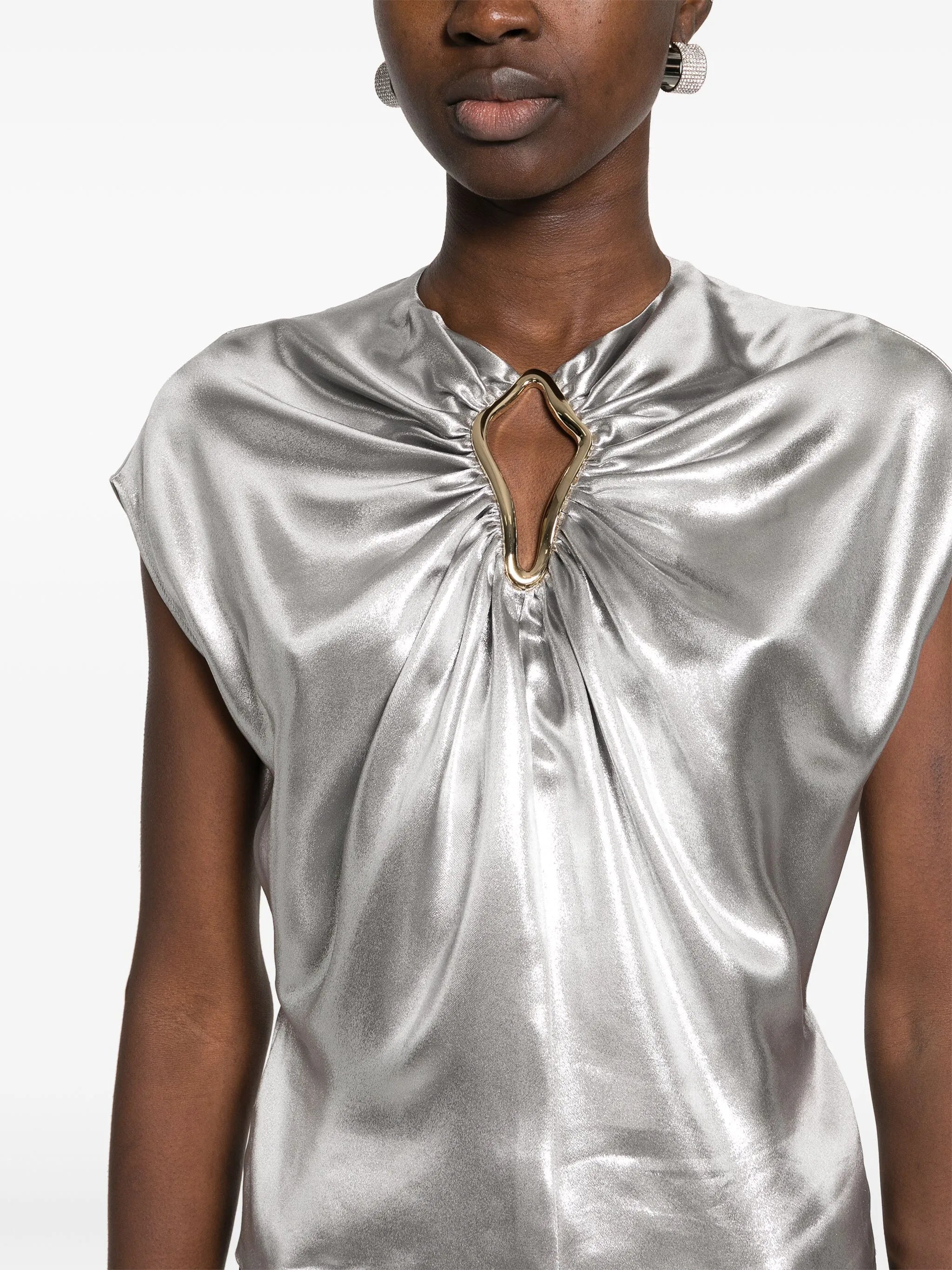 Lanvin Draped Summer TopLanvin