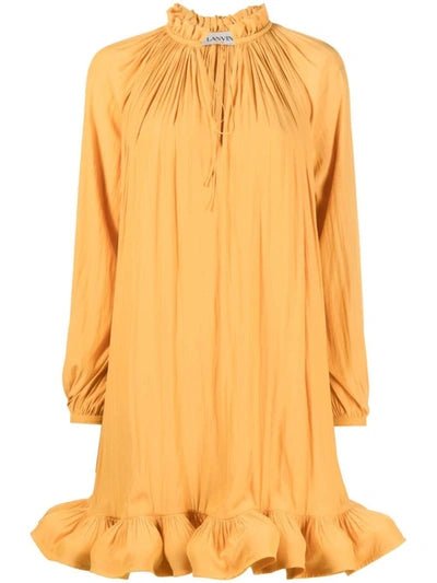 Lanvin Dress with RuffleLanvin