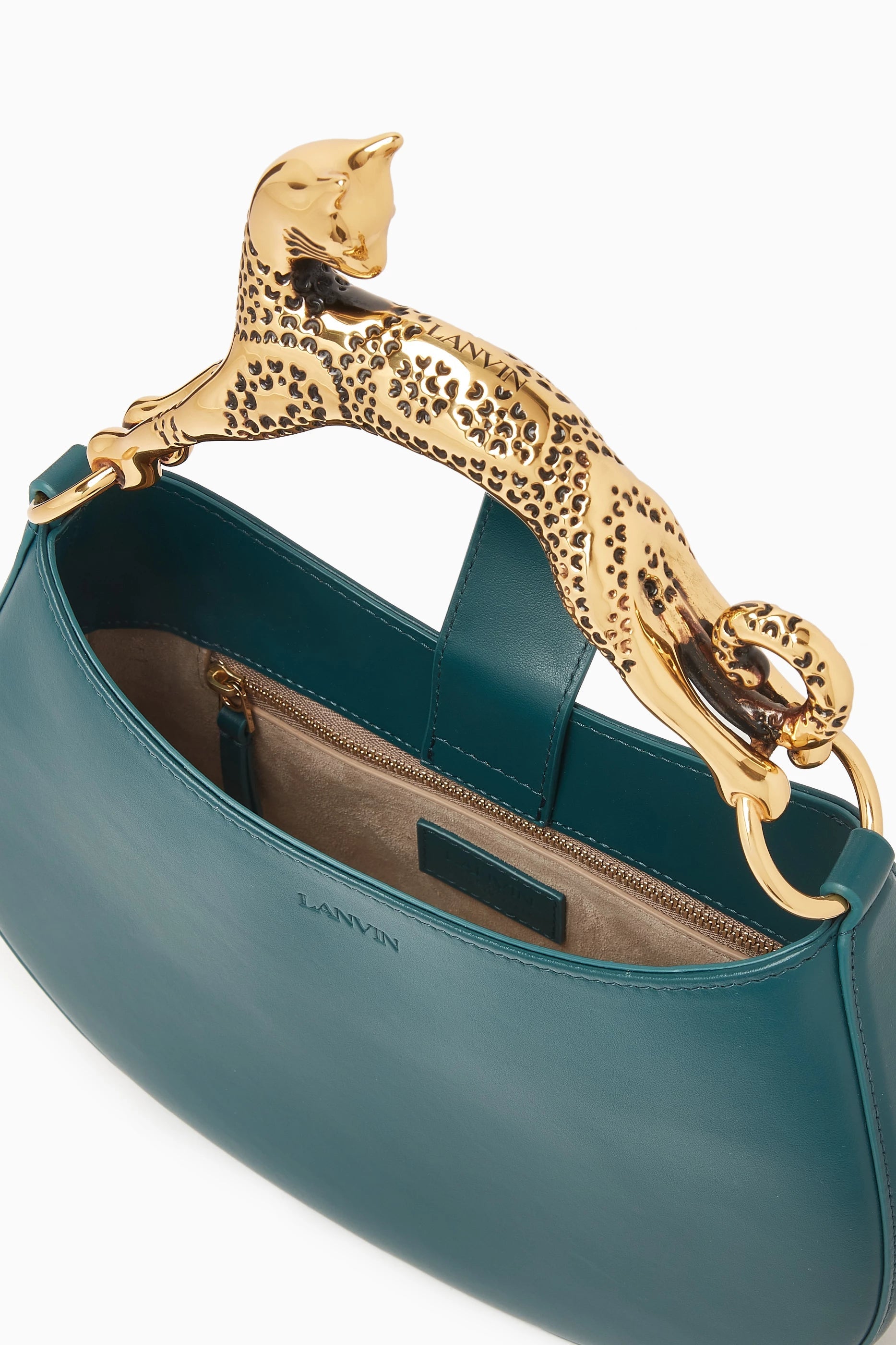 Lanvin Hobo Cat Bag in Calfskin LeatherLanvin