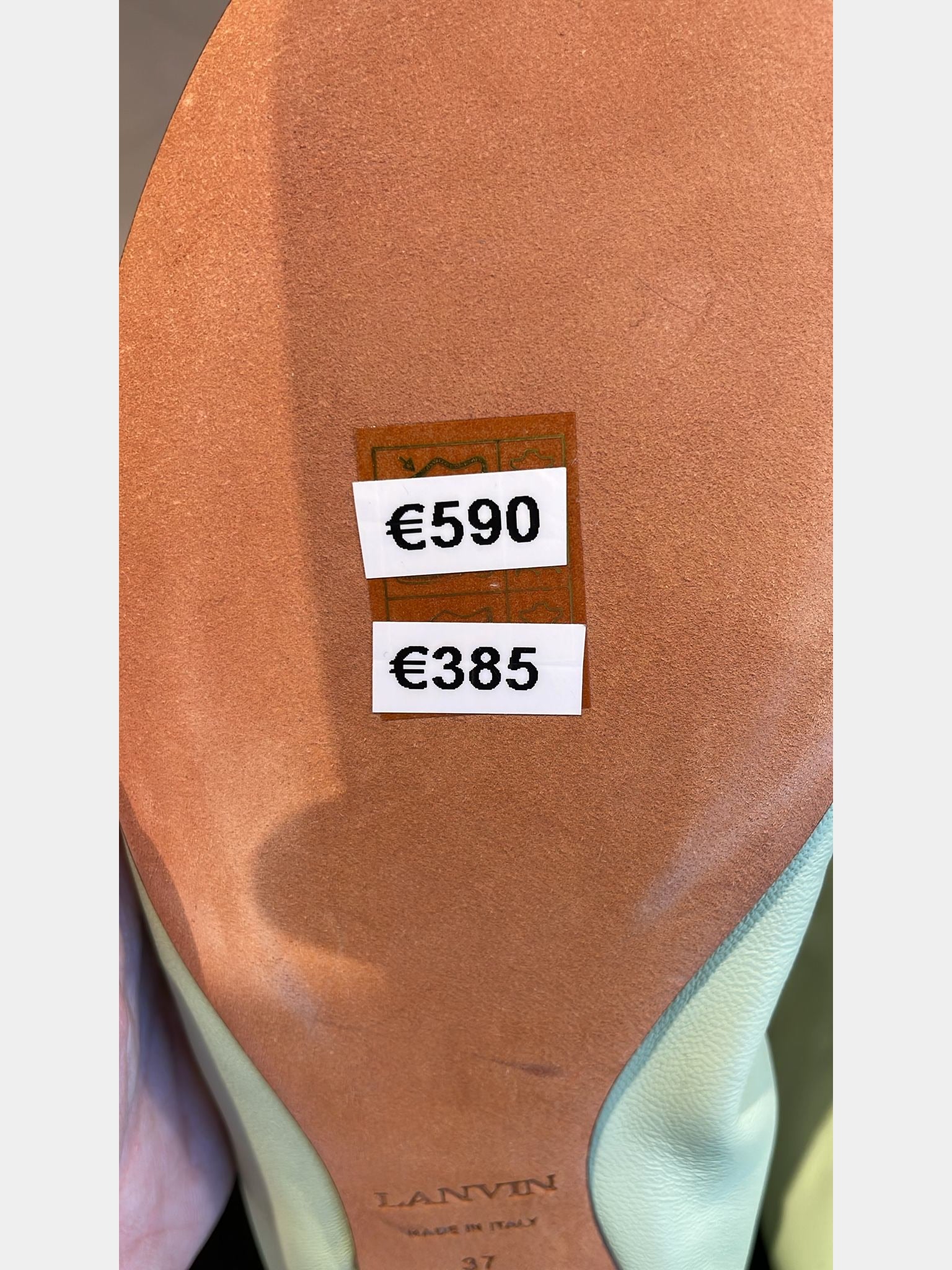 Lanvin Leather FlatsLanvin