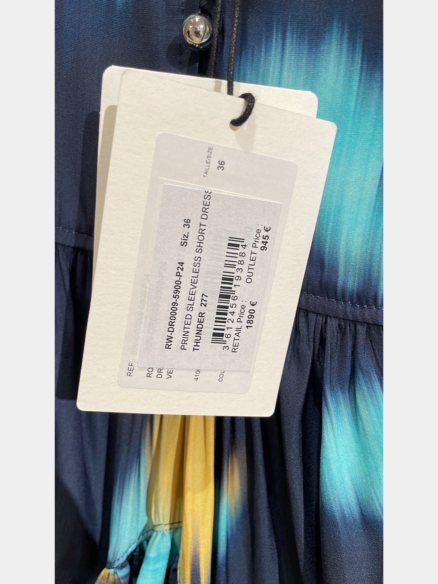 Lanvin Printed Charmeuse Silk DressLanvin
