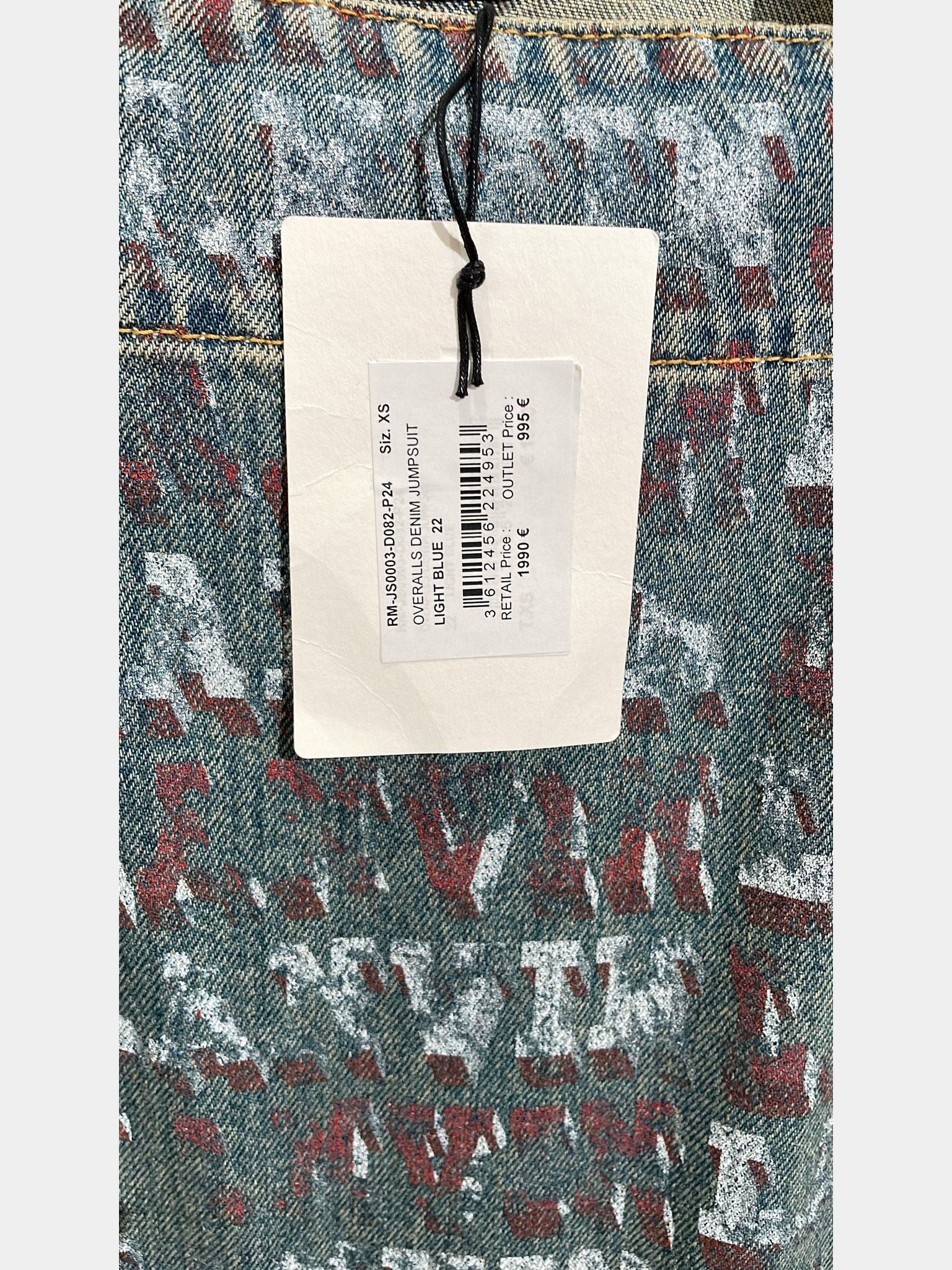 Lanvin x Future Denim JumpsuitLanvin