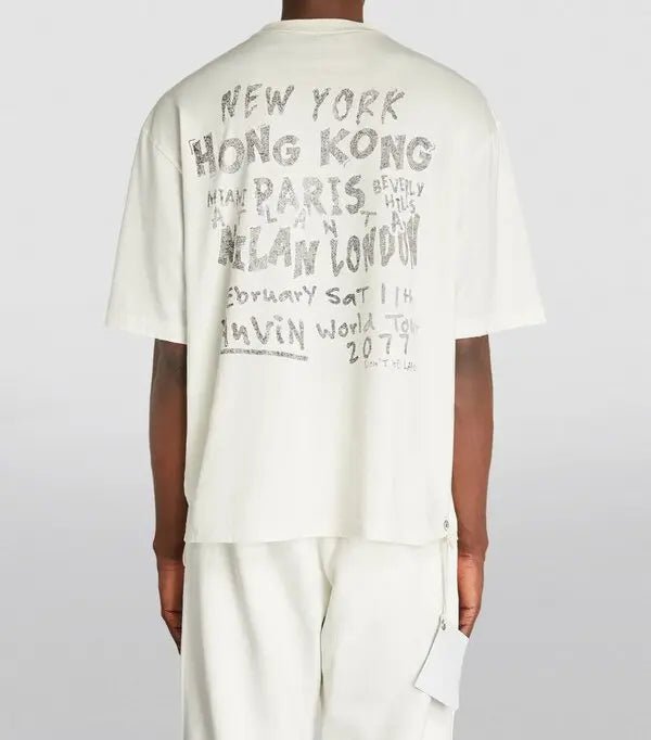 Lanvin x Future Distressed Graphic Print T-shirtLanvin