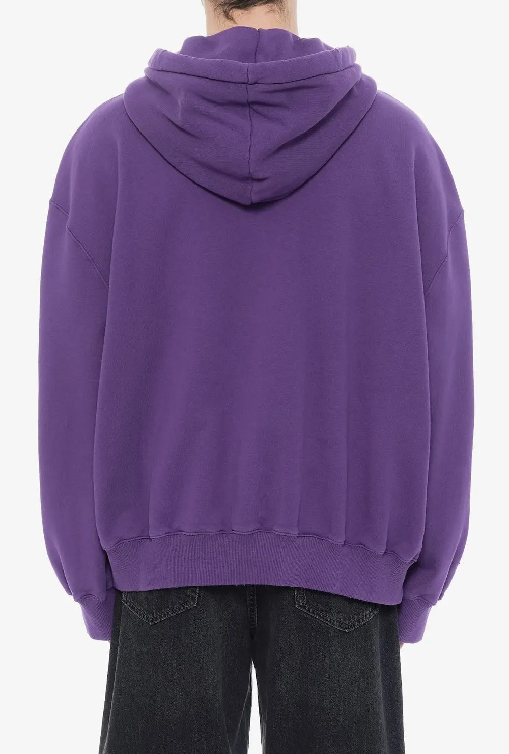 Lanvin x Future Logo Print Baggy Cotton HoodieLanvin