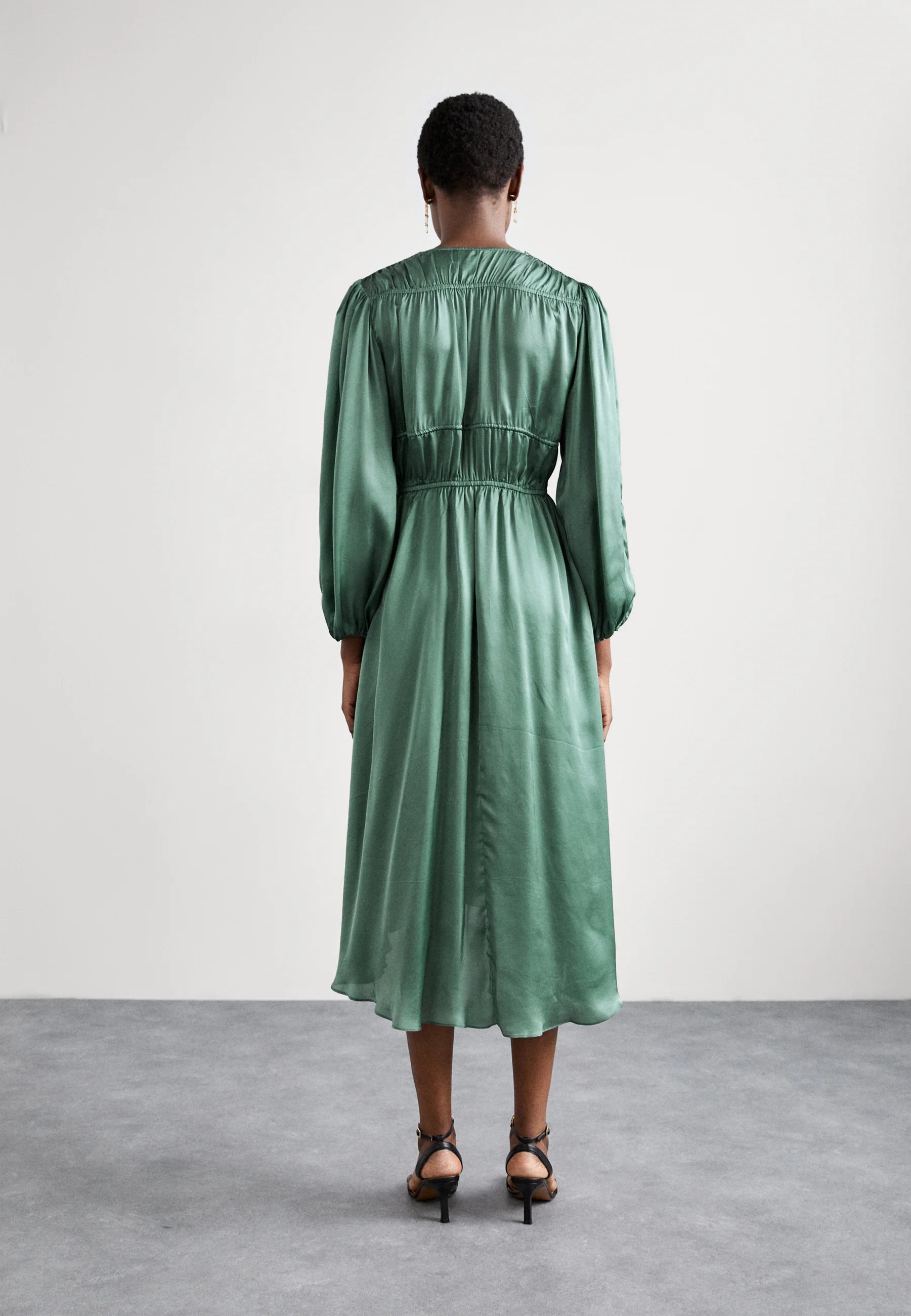 Maje Day Dress KakiMaje