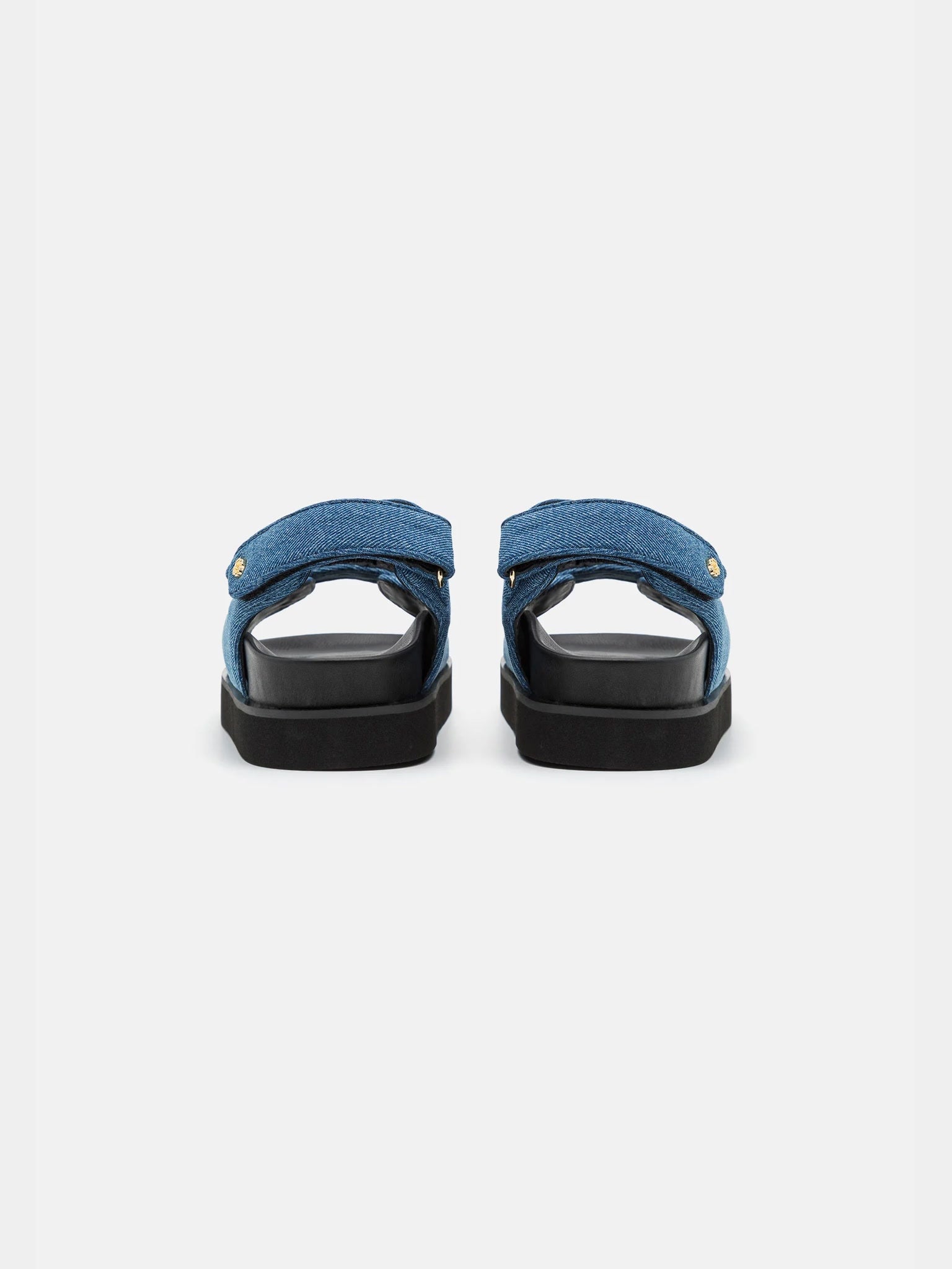 Maje Fardilona Denim Blue SandalsMaje