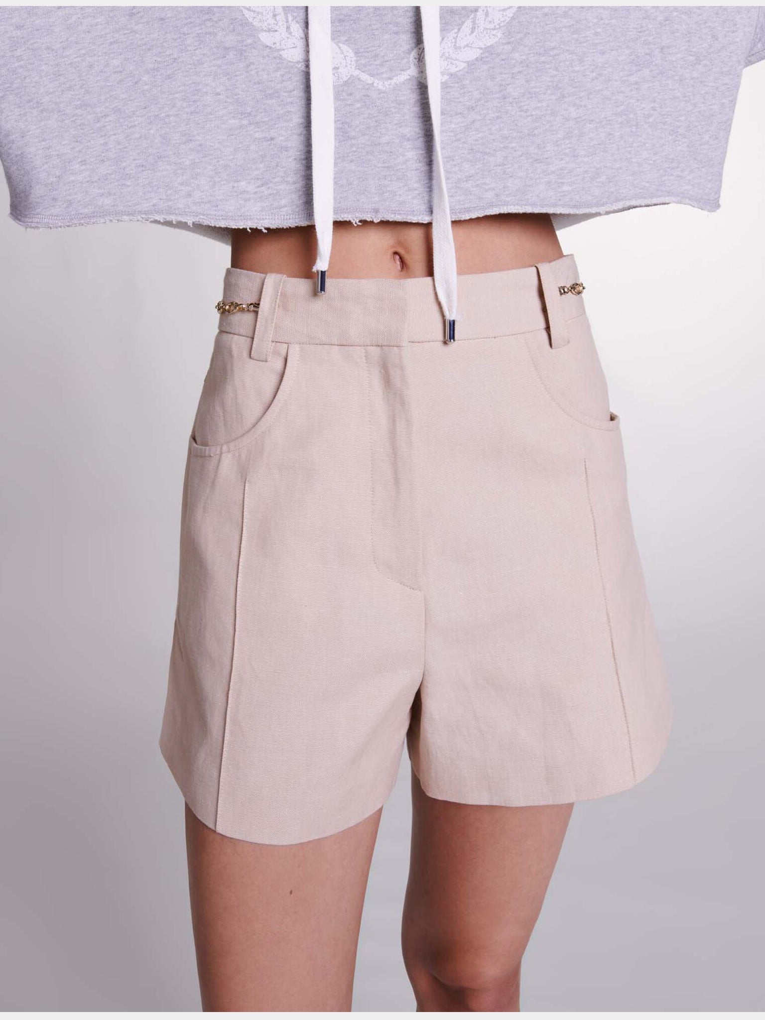 Maje Linen ShortsMaje
