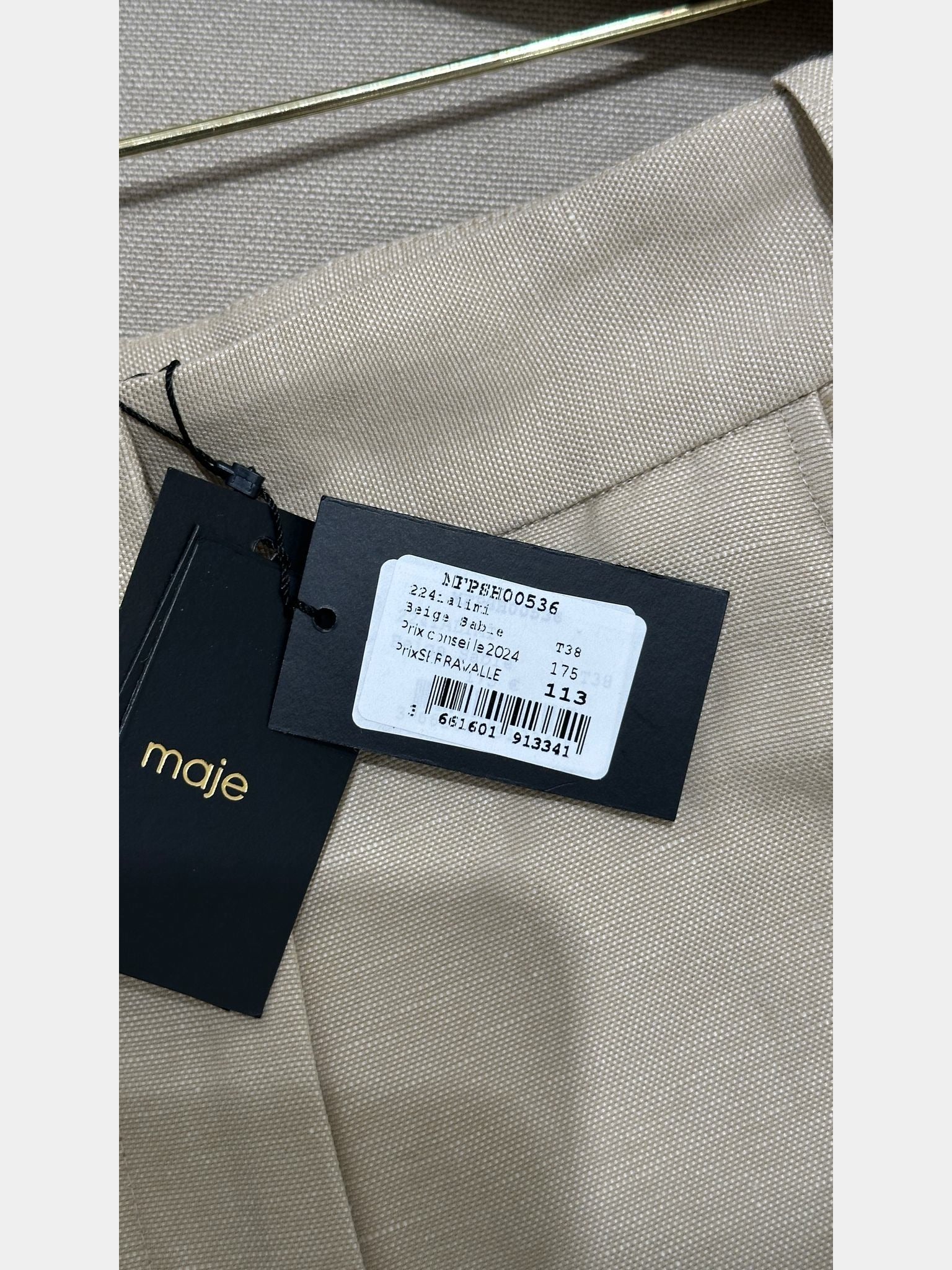 Maje Linen ShortsMaje