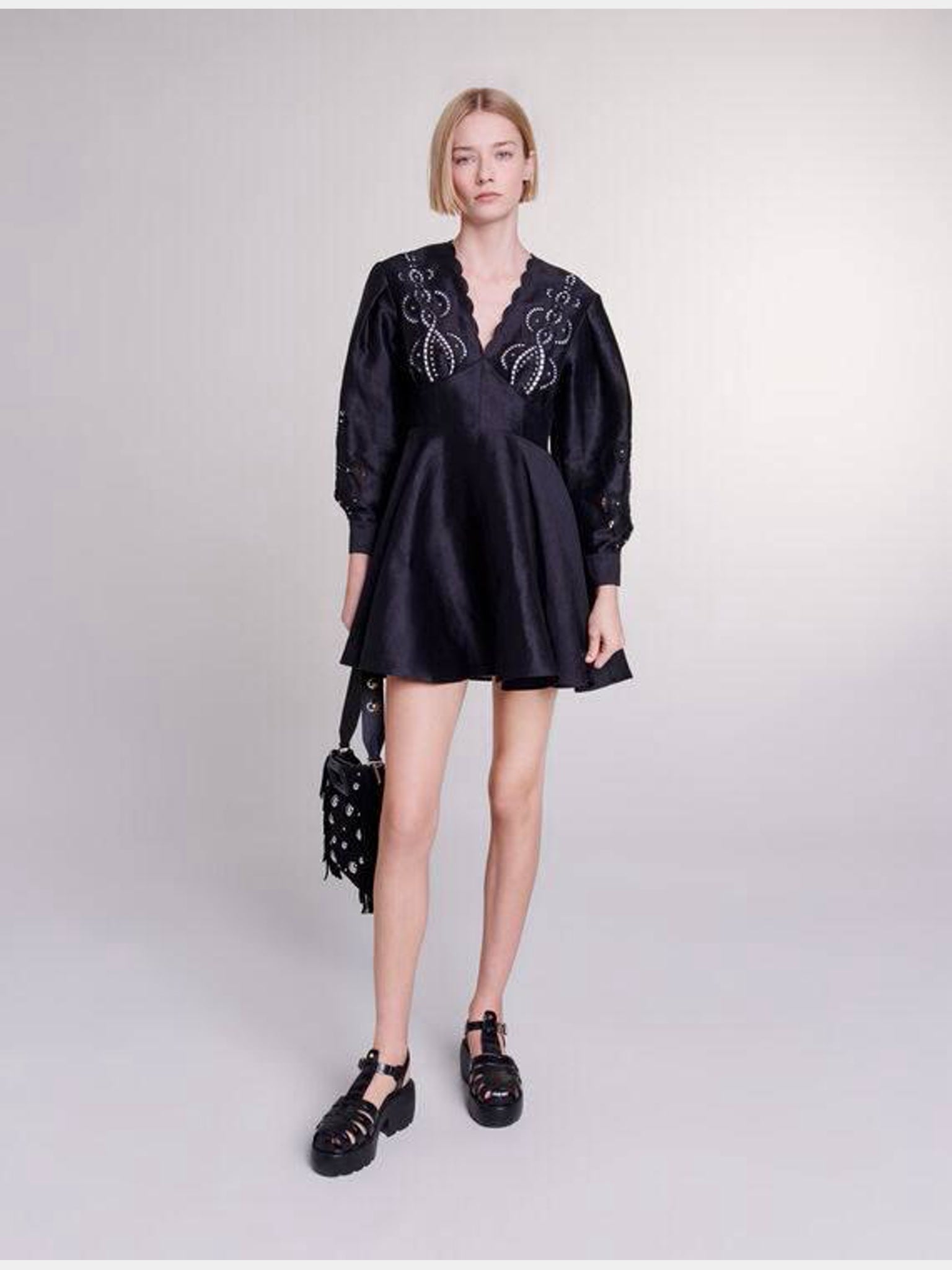 Maje Riclint Noir DressMaje