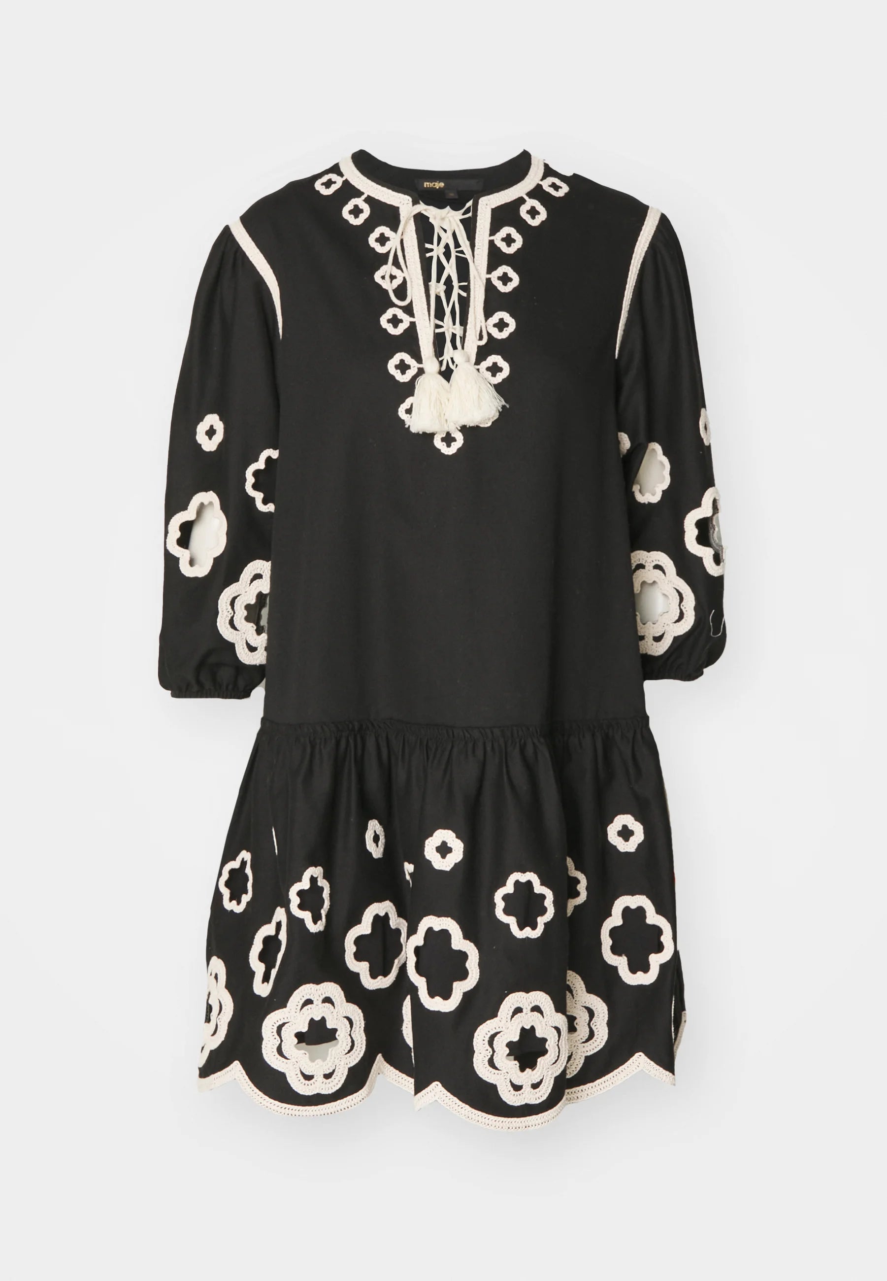 Maje Rilmeraie Day Dress - NoirMaje