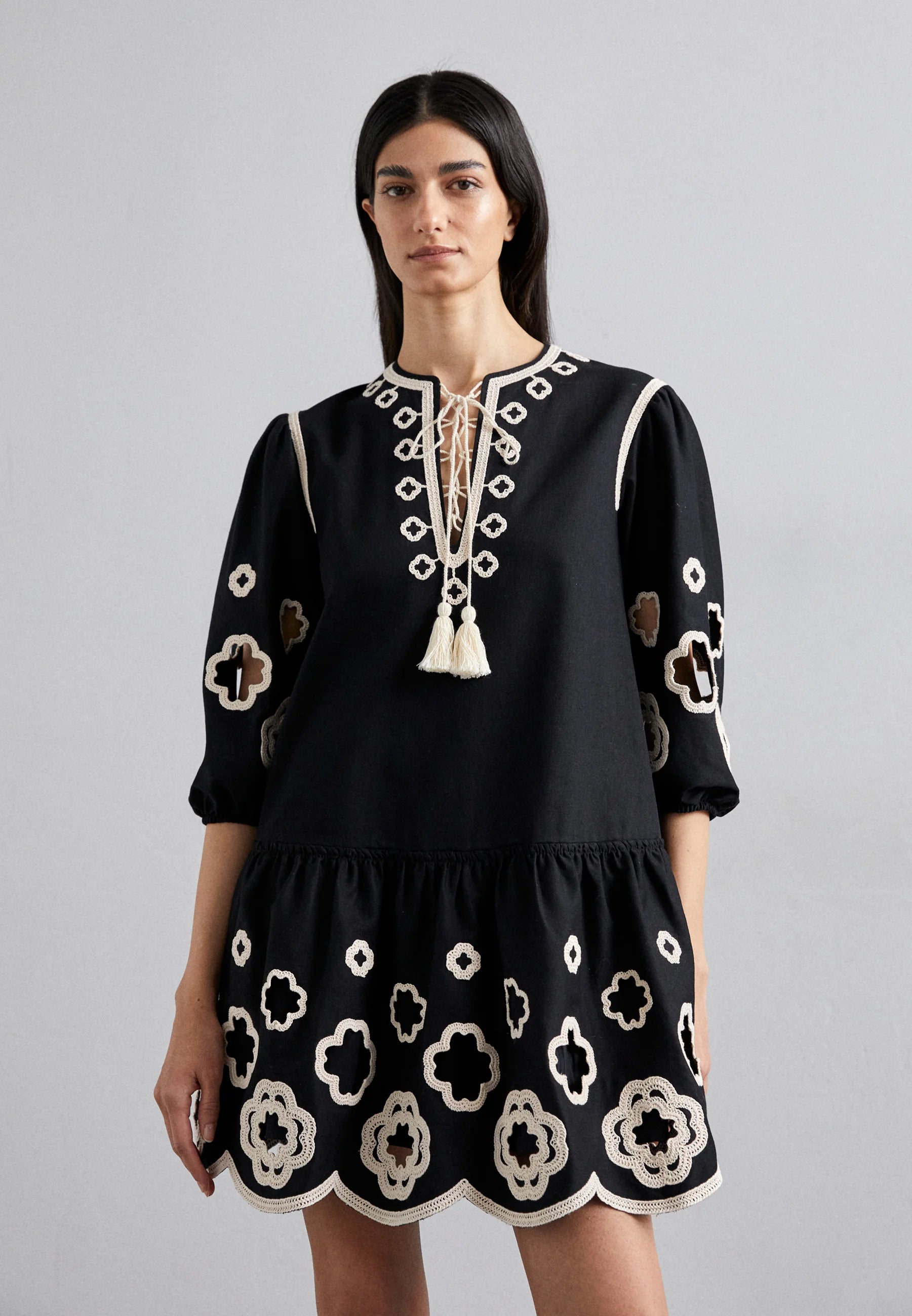 Maje Rilmeraie Day Dress - NoirMaje