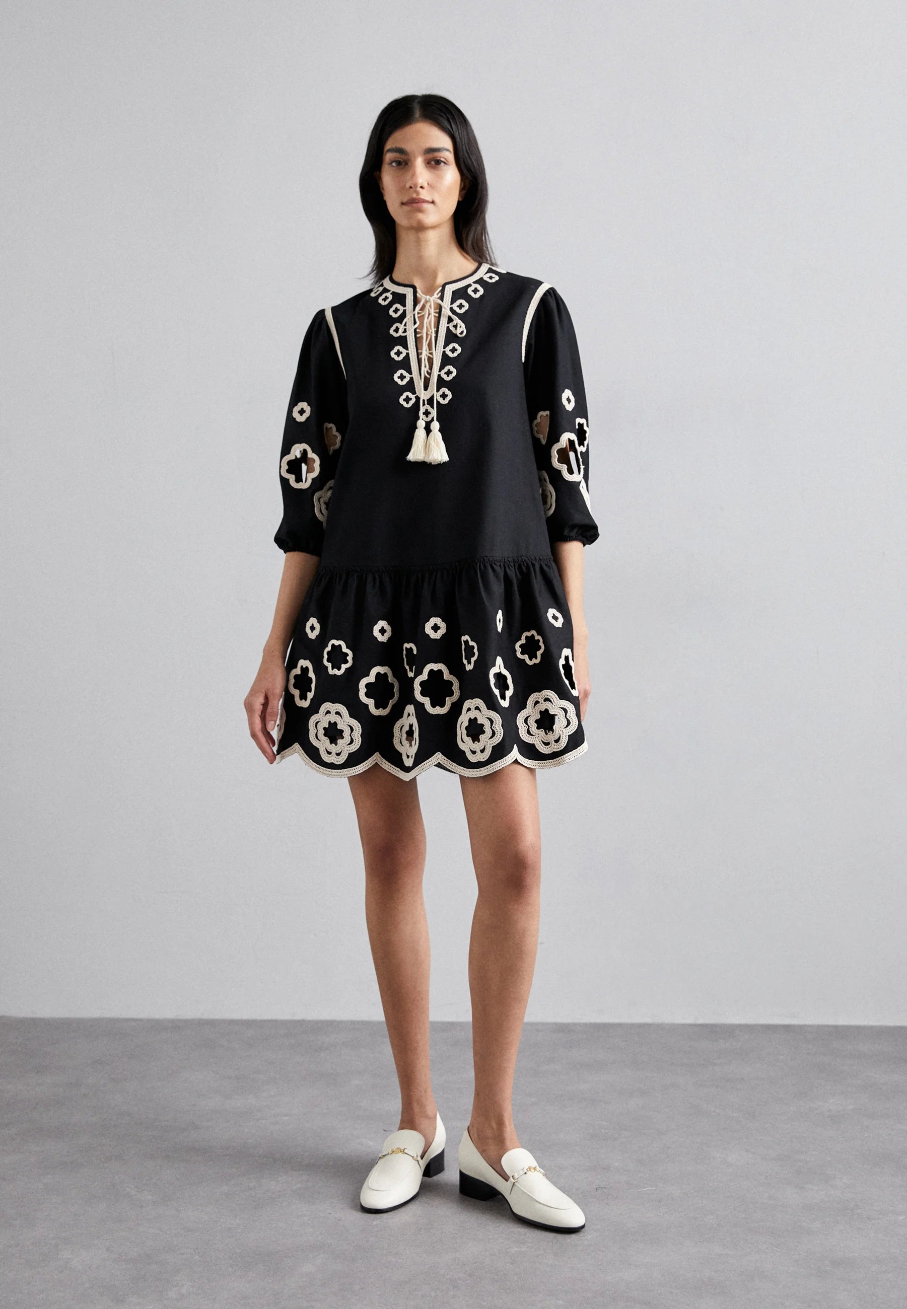 Maje Rilmeraie Day Dress - NoirMaje