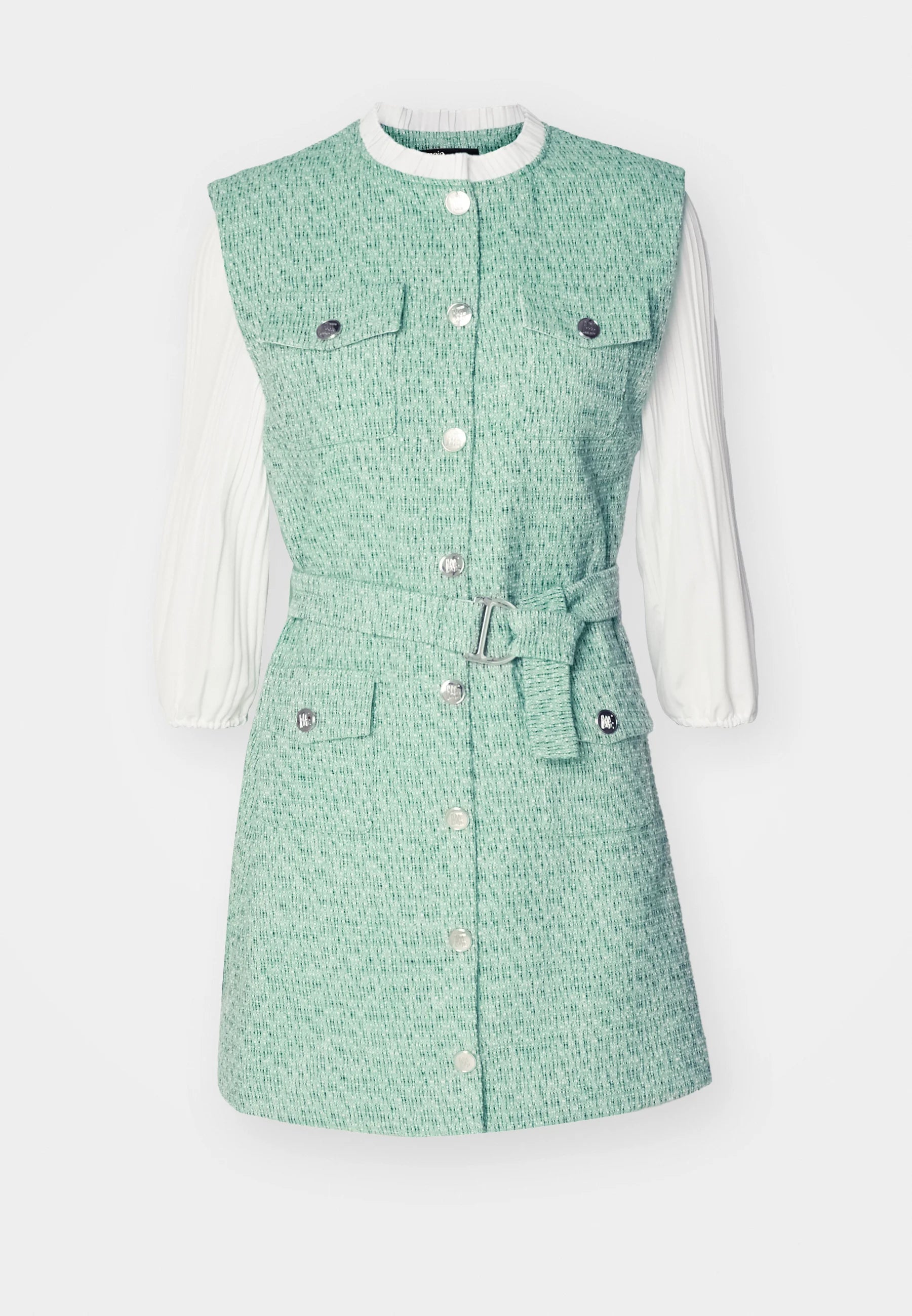 Maje Rinny Shirt Dress VertMaje