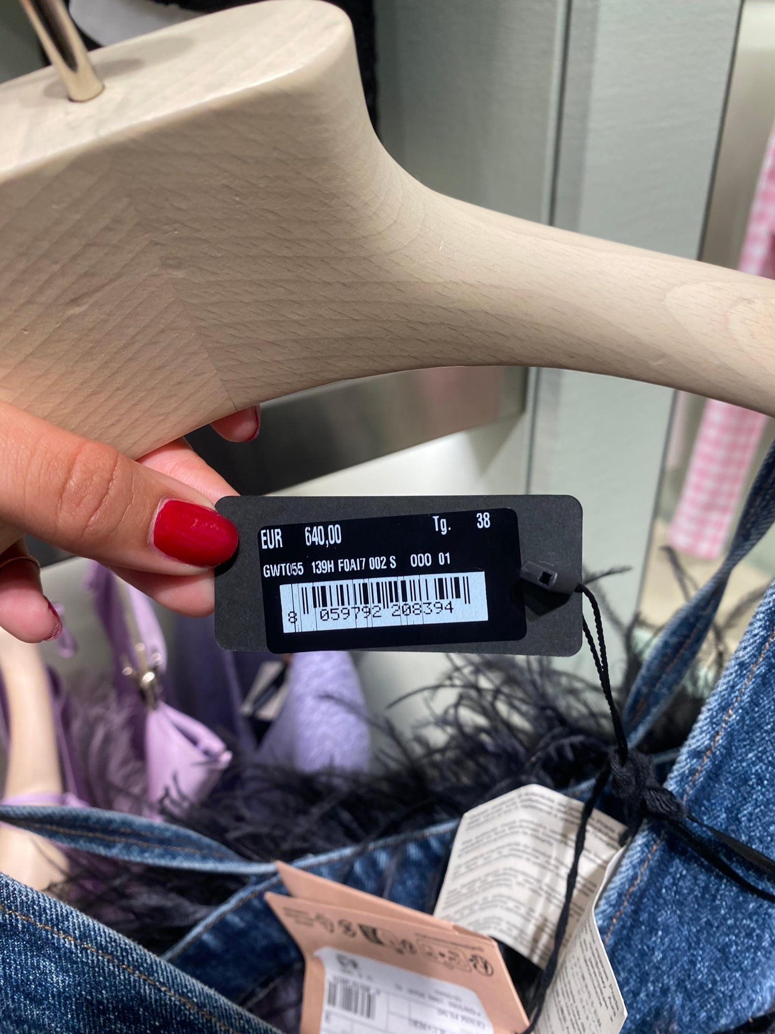 Miu Miu Damskie spodnie 139HMiu Miu