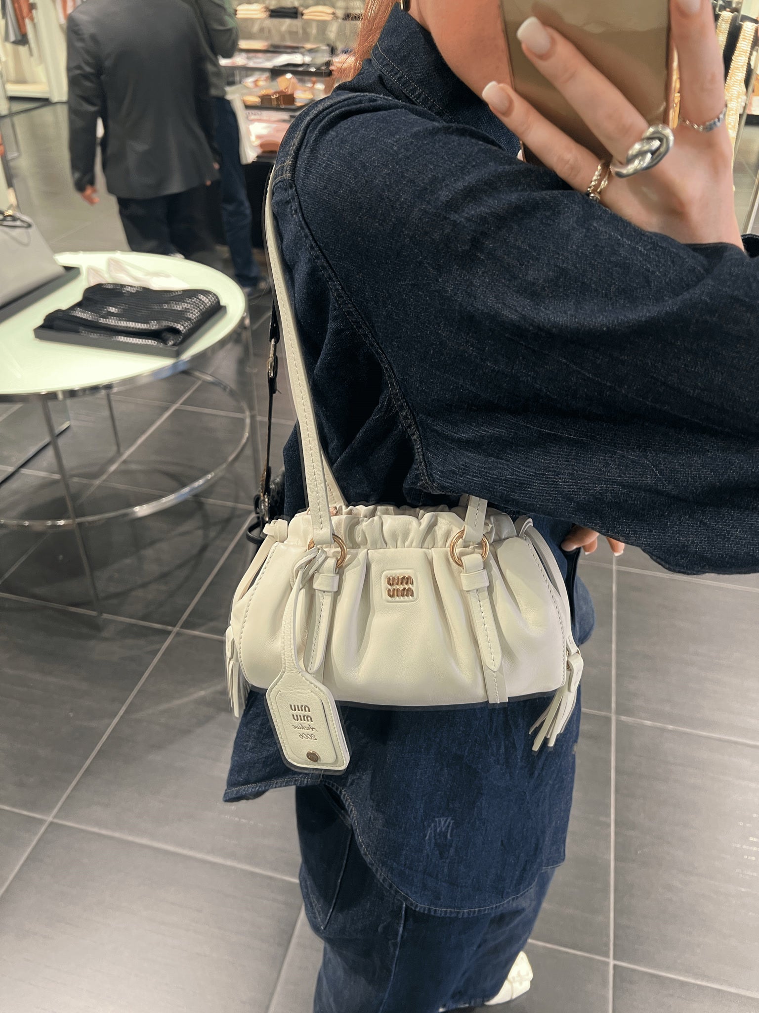Miu Miu torebka damska skórzana 5BP039Miu Miu