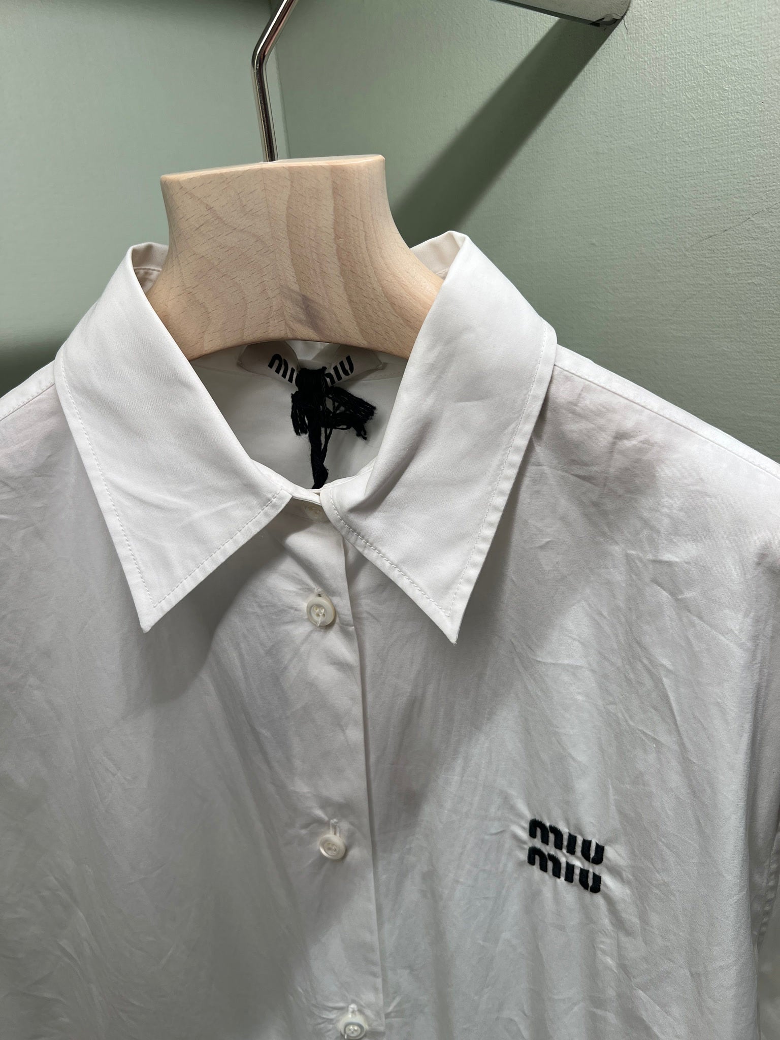 Miu Miu White Shirt dressMiu Miu