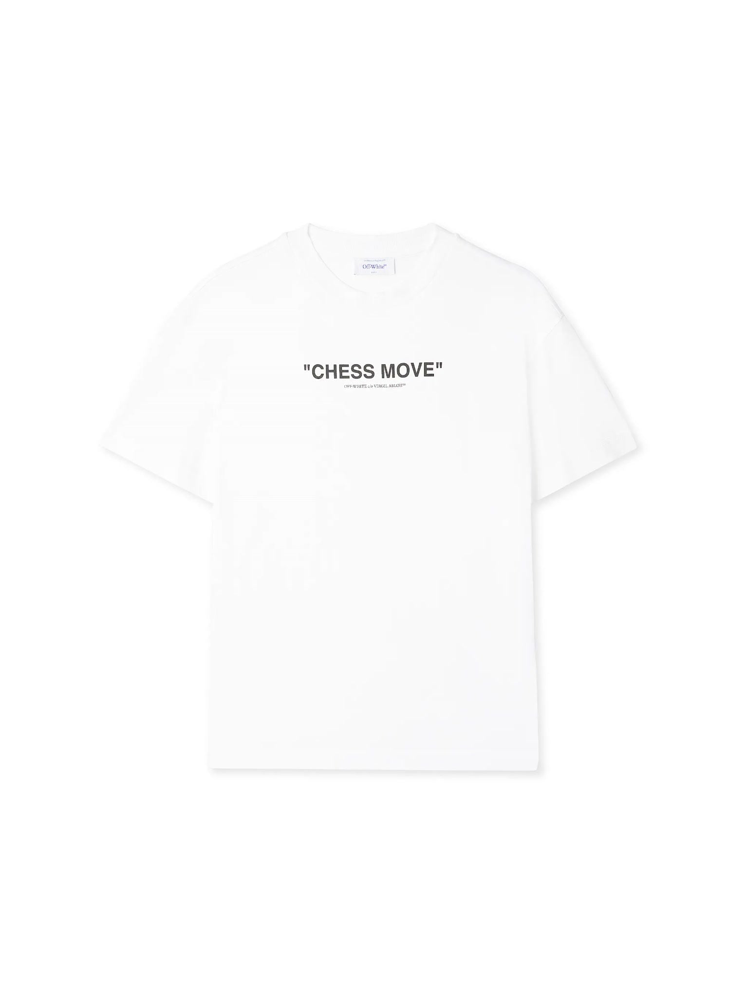 Off - White Chess Move Casual TeeOff - White