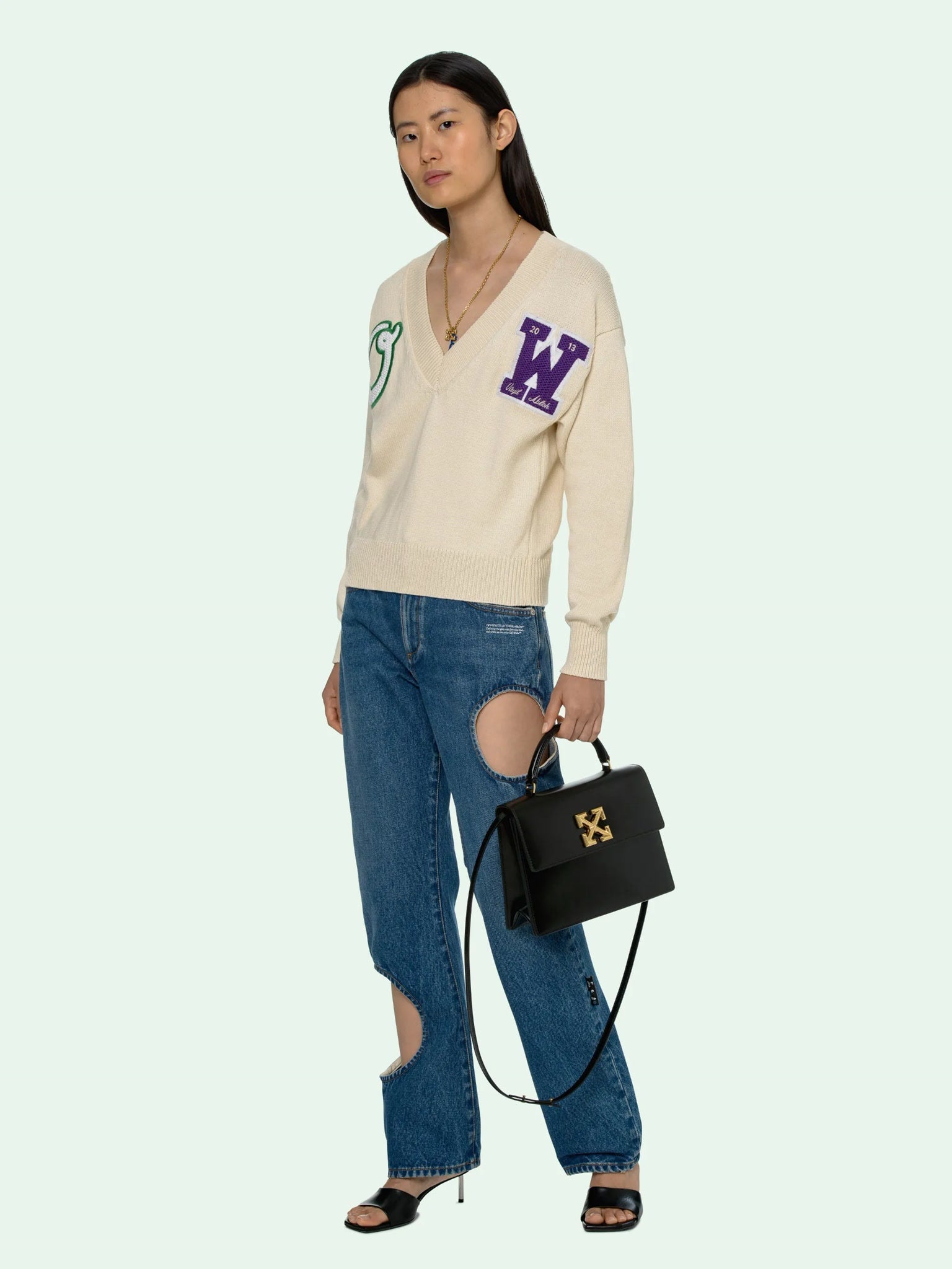 Off - White Jitney 1.4 Top HandleOff - White