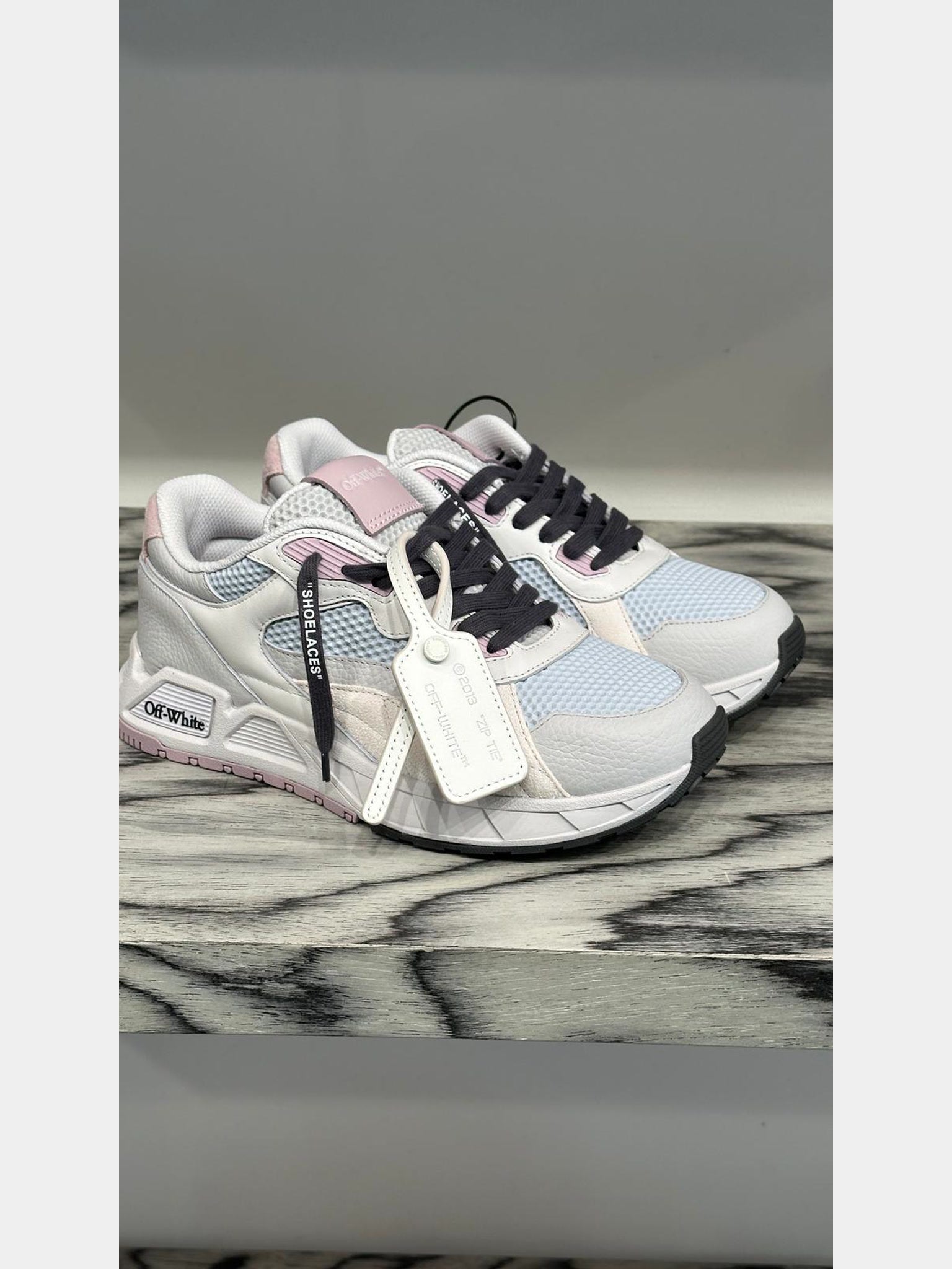 Off - White Kick Off Panelled SneakersOff - White