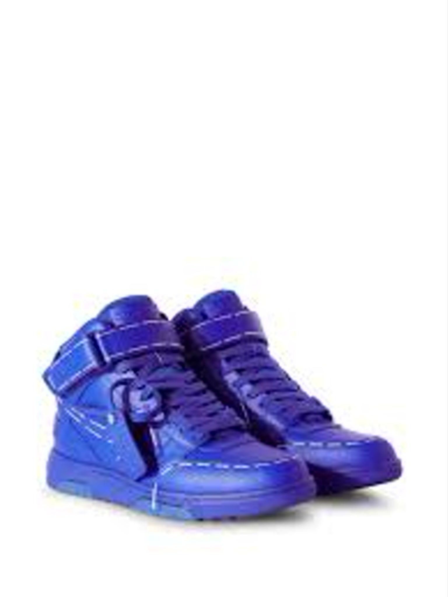 Off - White OOO Sartorial Stitching Mid - top SneakersOff - White