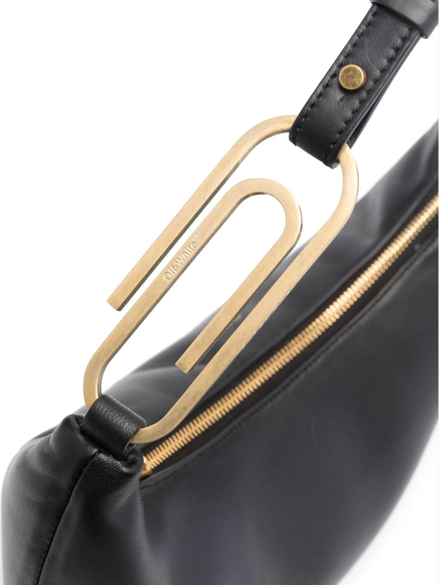 Off - White Paperclip Hobo Shoulder BagOff - White