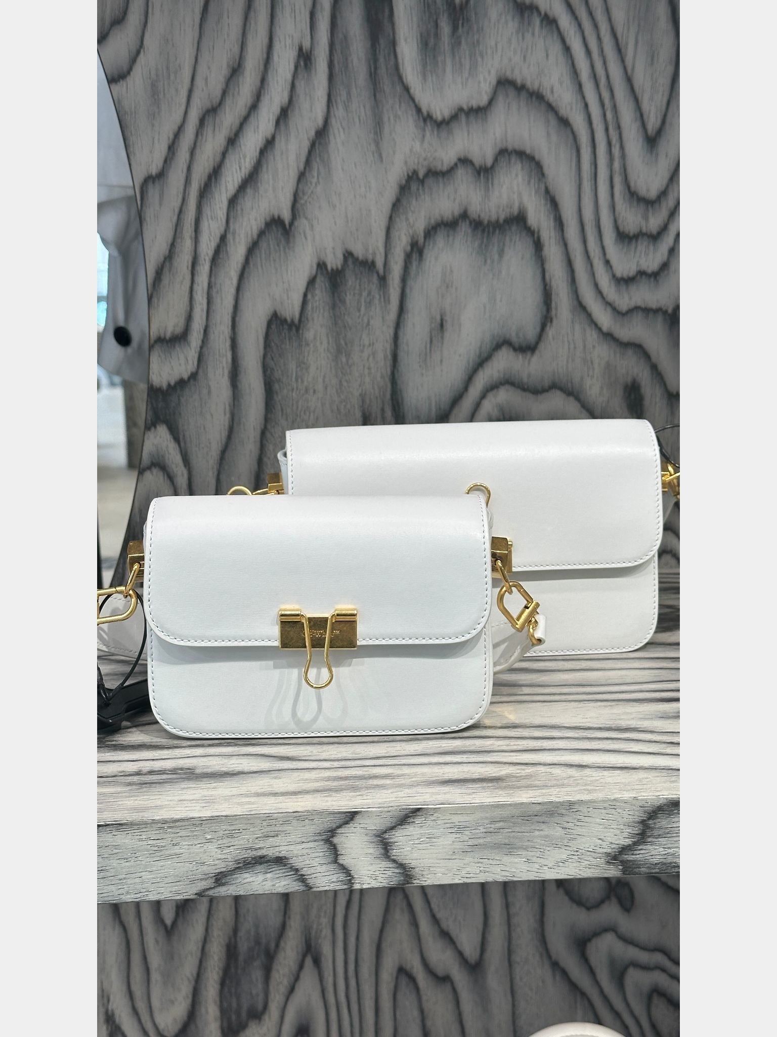 Off - White Plain Binder M ShoulderOff - White