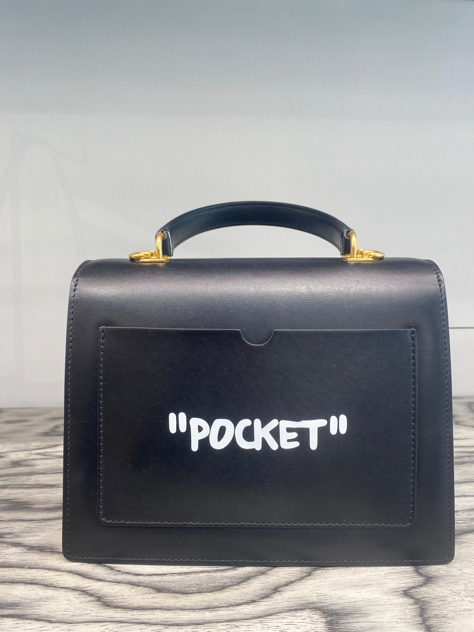 Off - White Torba Jitney czarna białaOff - white