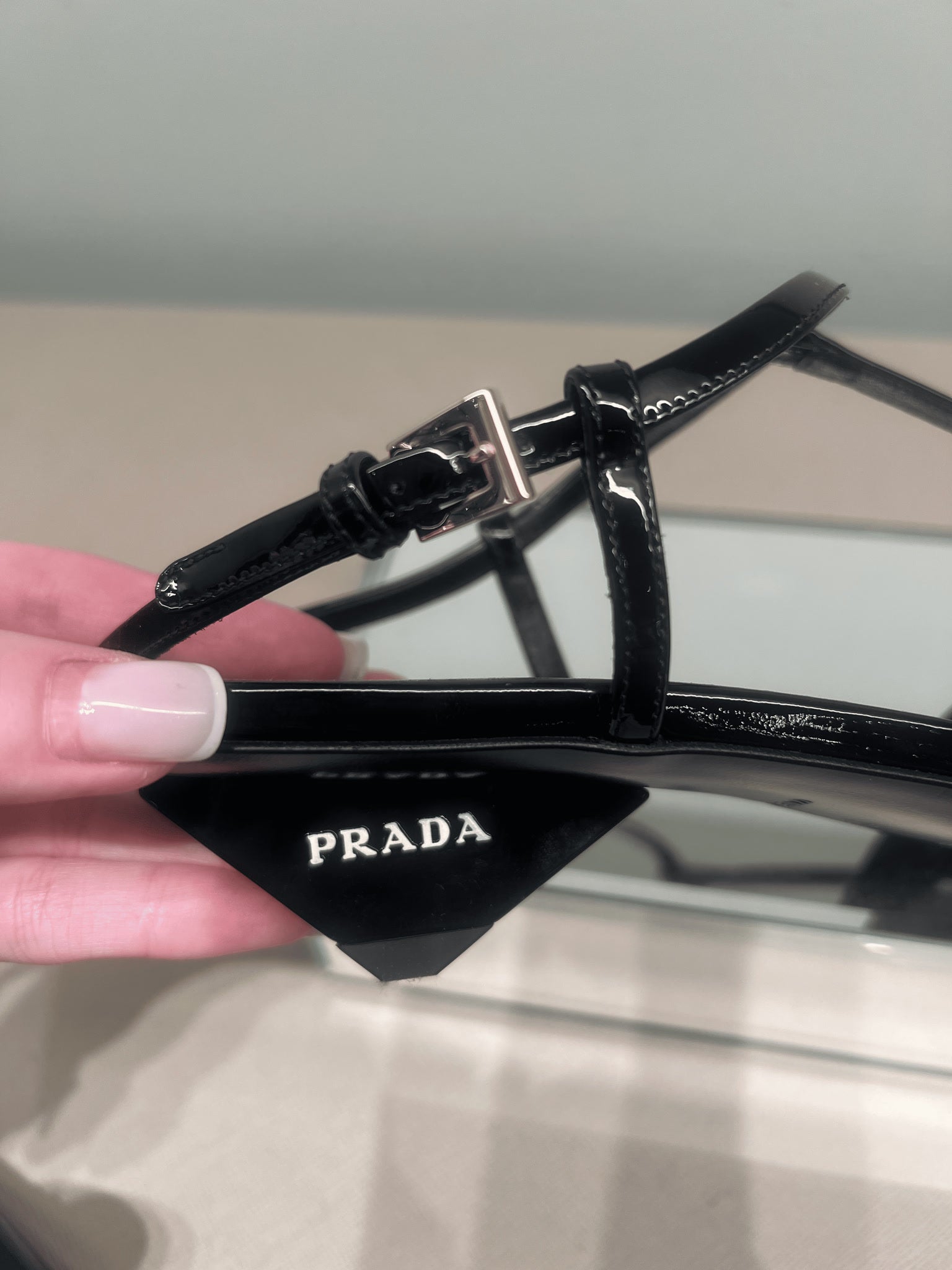 Prada Czarne Damskie Szpilki 11535NPrada
