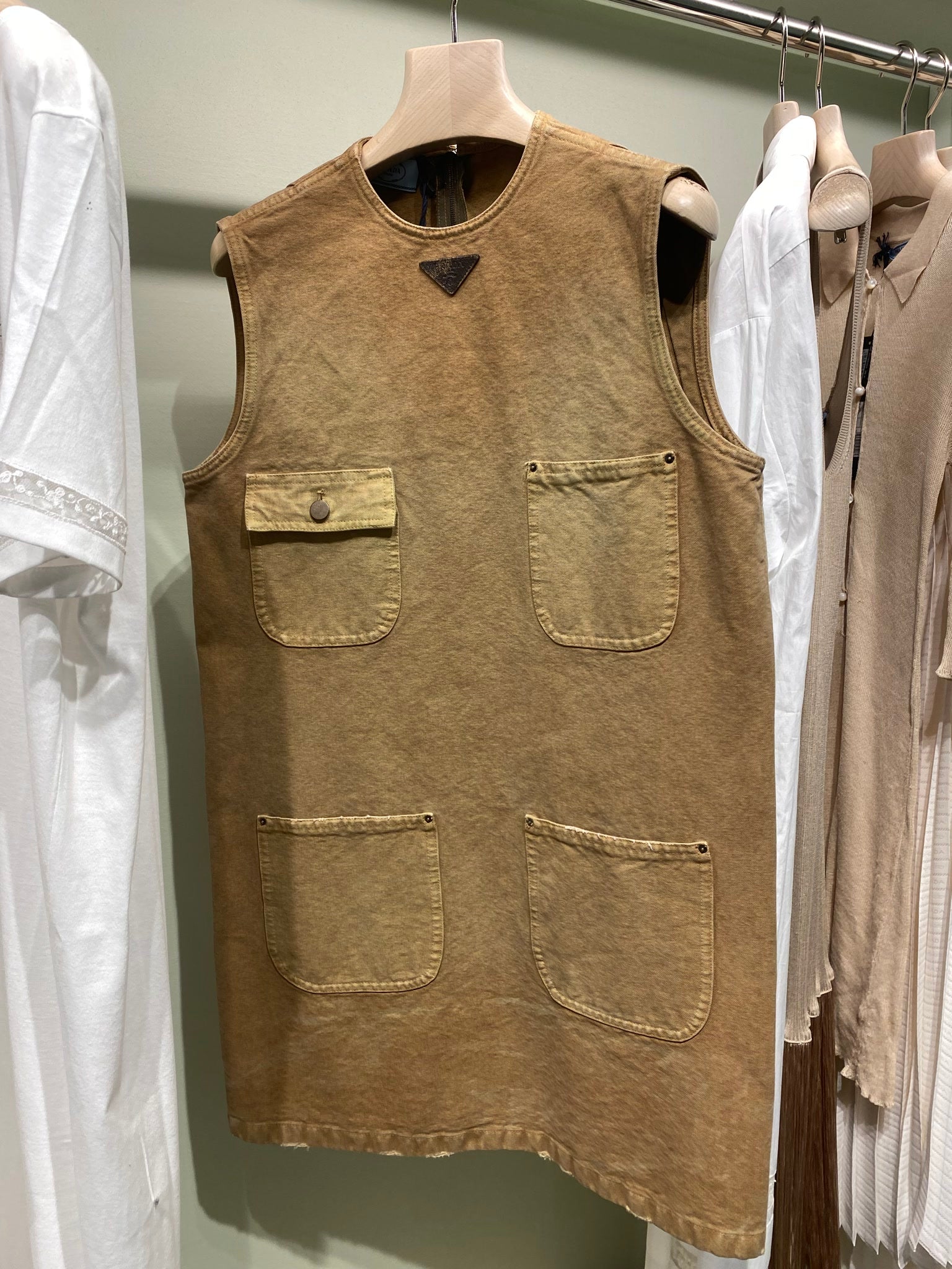 Prada Damska bluzka brązowaPrada
