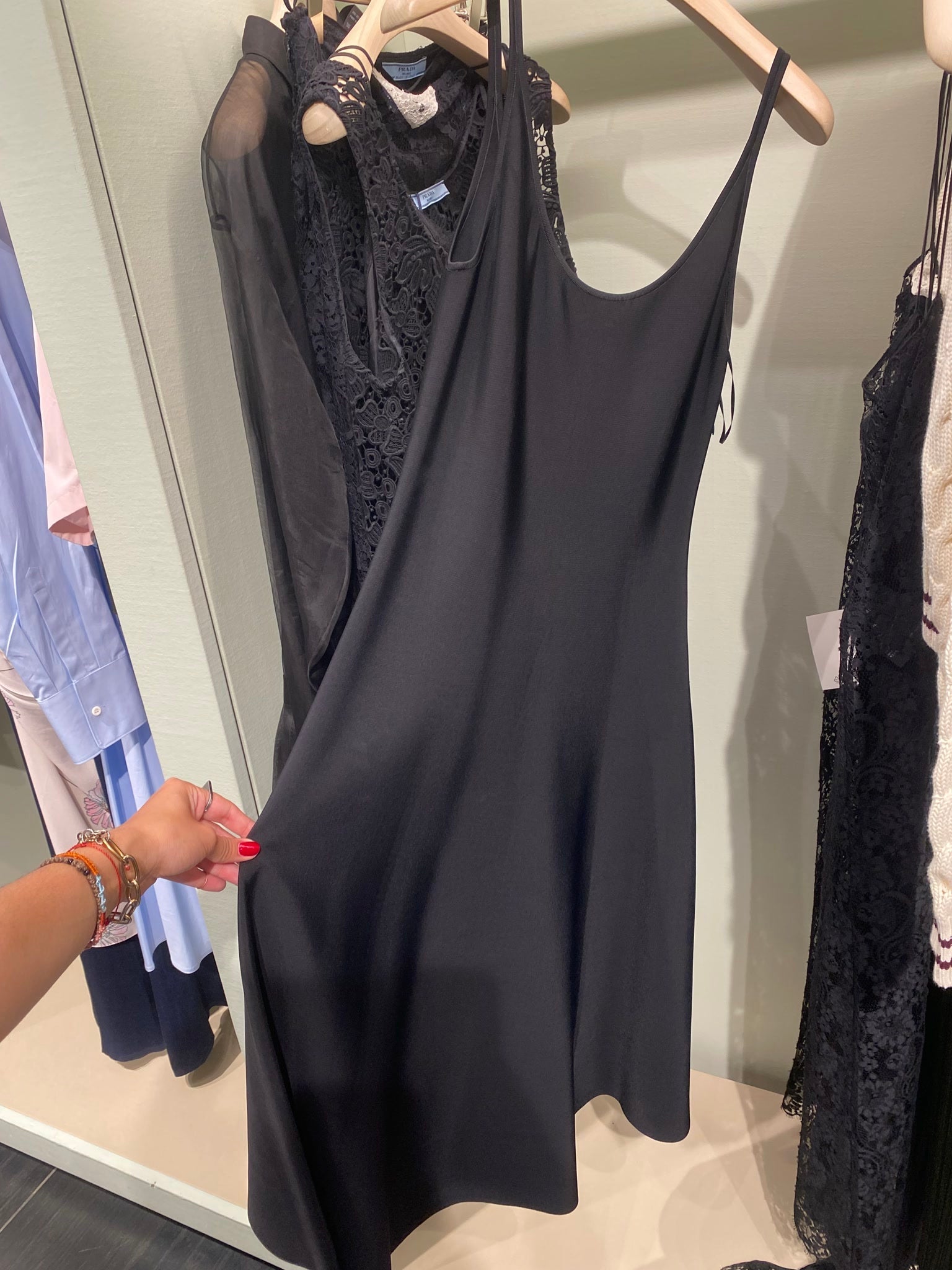 Prada Damska sukienka czarnaPrada
