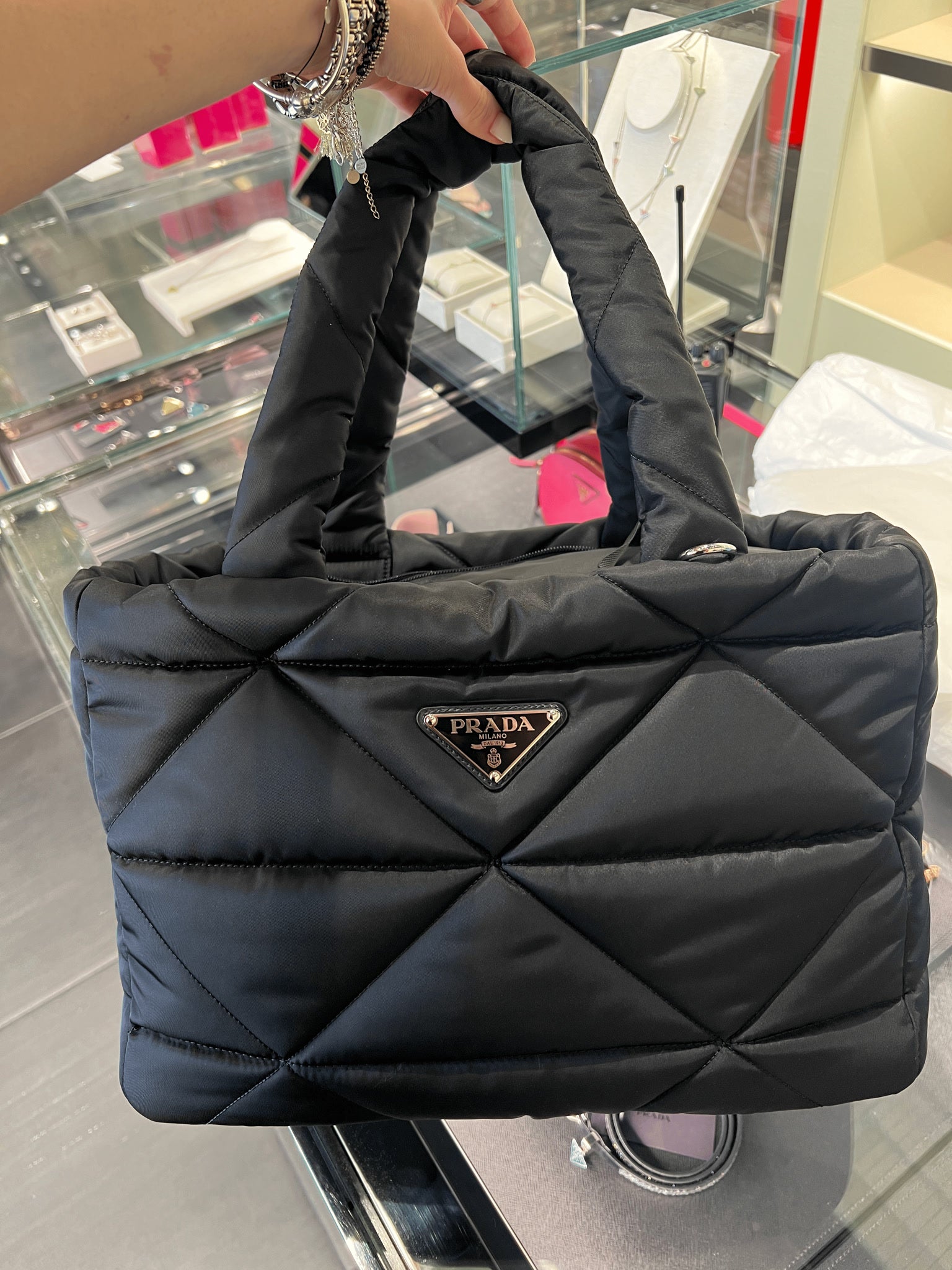 Prada Damska torba czarnaPrada