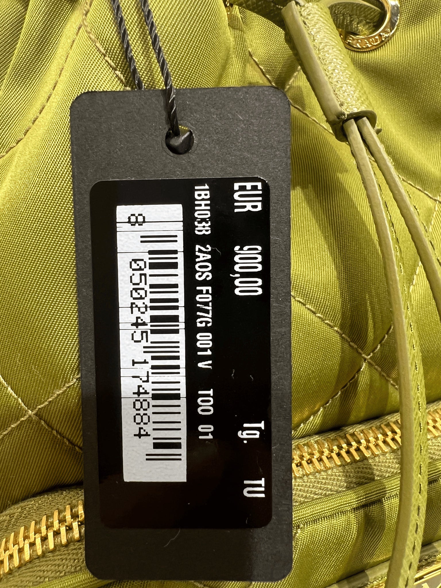 Prada Damska torebka na ramię zielonaPrada