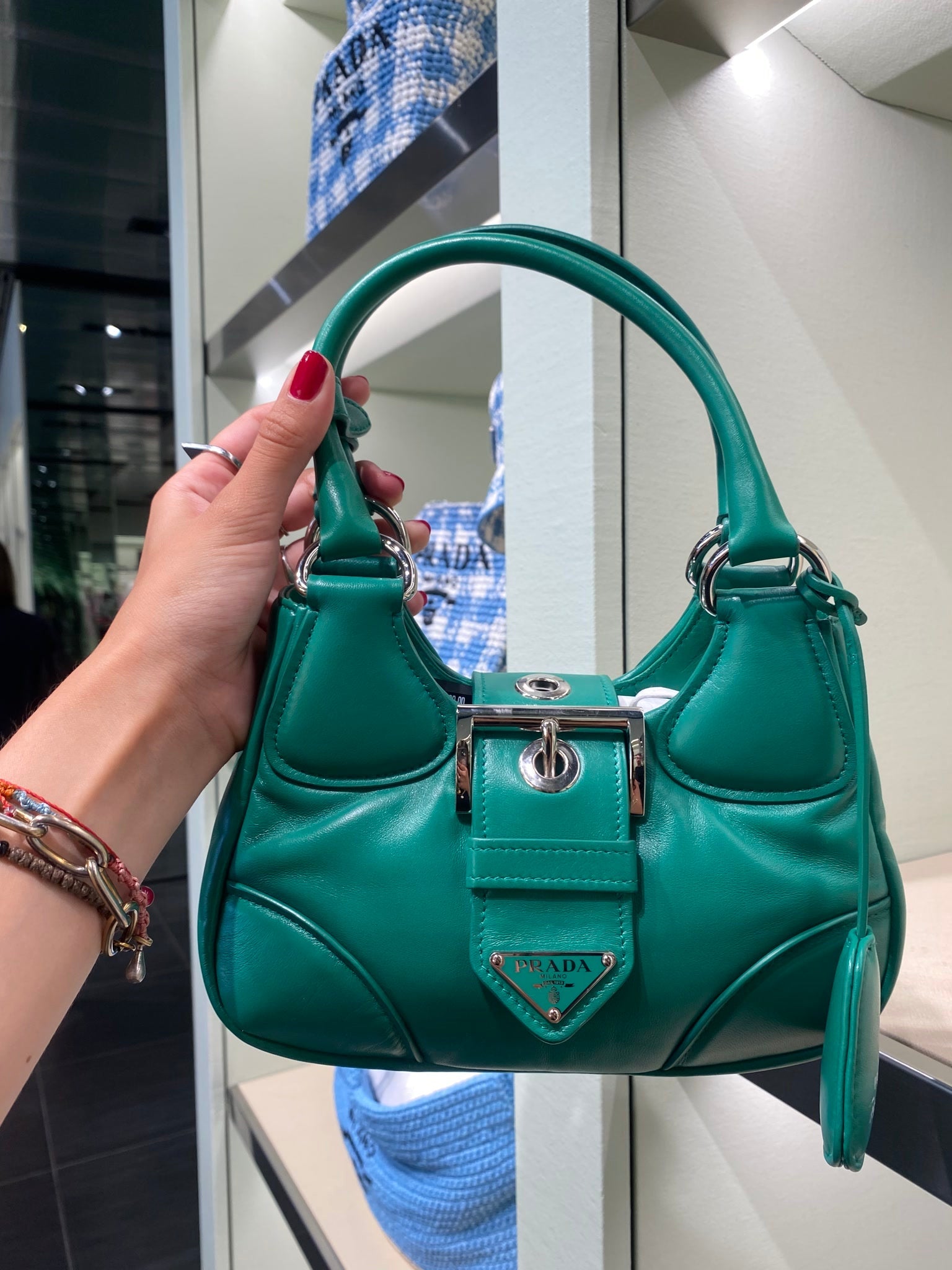 Prada Damska torebka typu worek 2DYI F0458 001 VPrada
