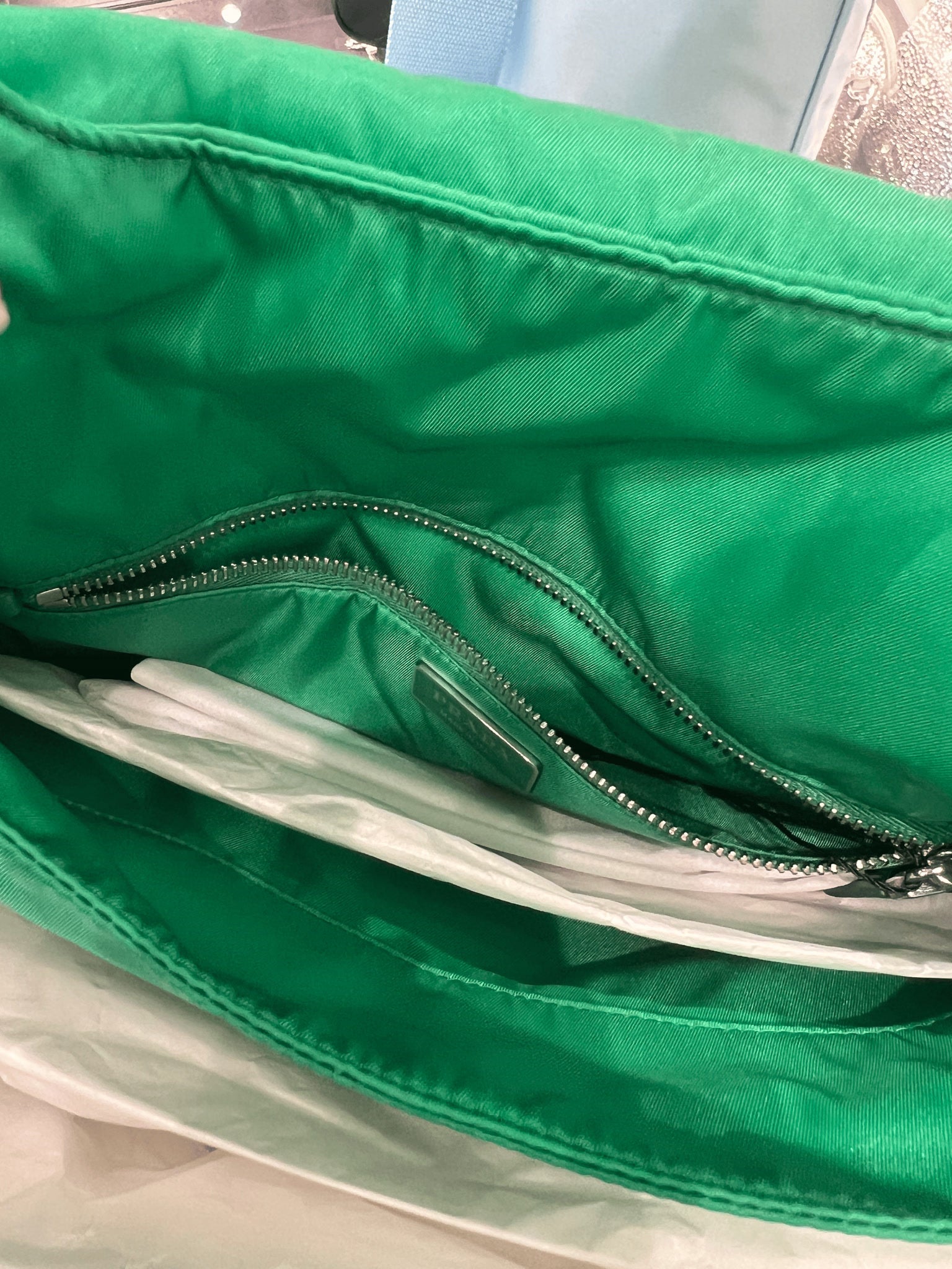 Prada Damska torebka zielonaPrada