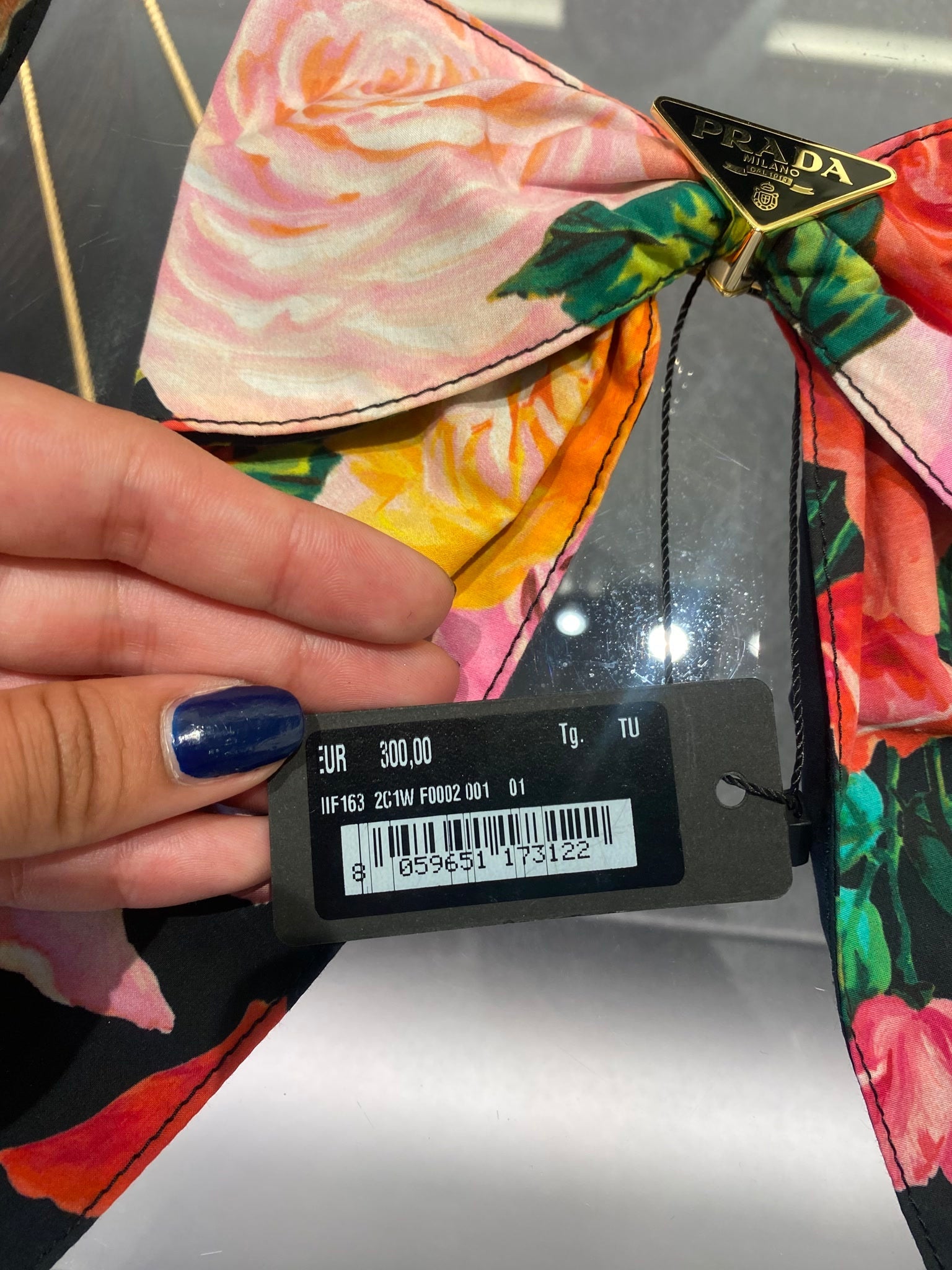 Prada Damskie akcesoria kwiatowyPrada